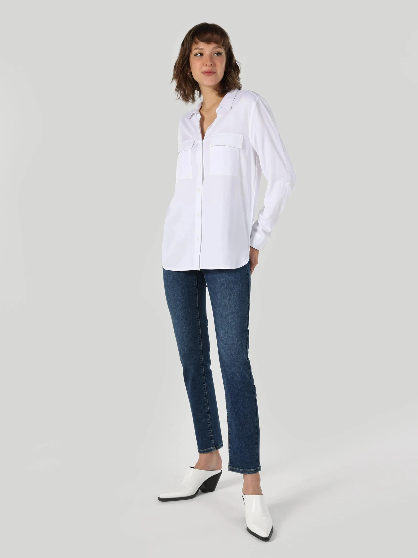Рубашки Colin’s модель CL1053348_WHT Рубашки Colin’s модель CL1053348_WHT Фото