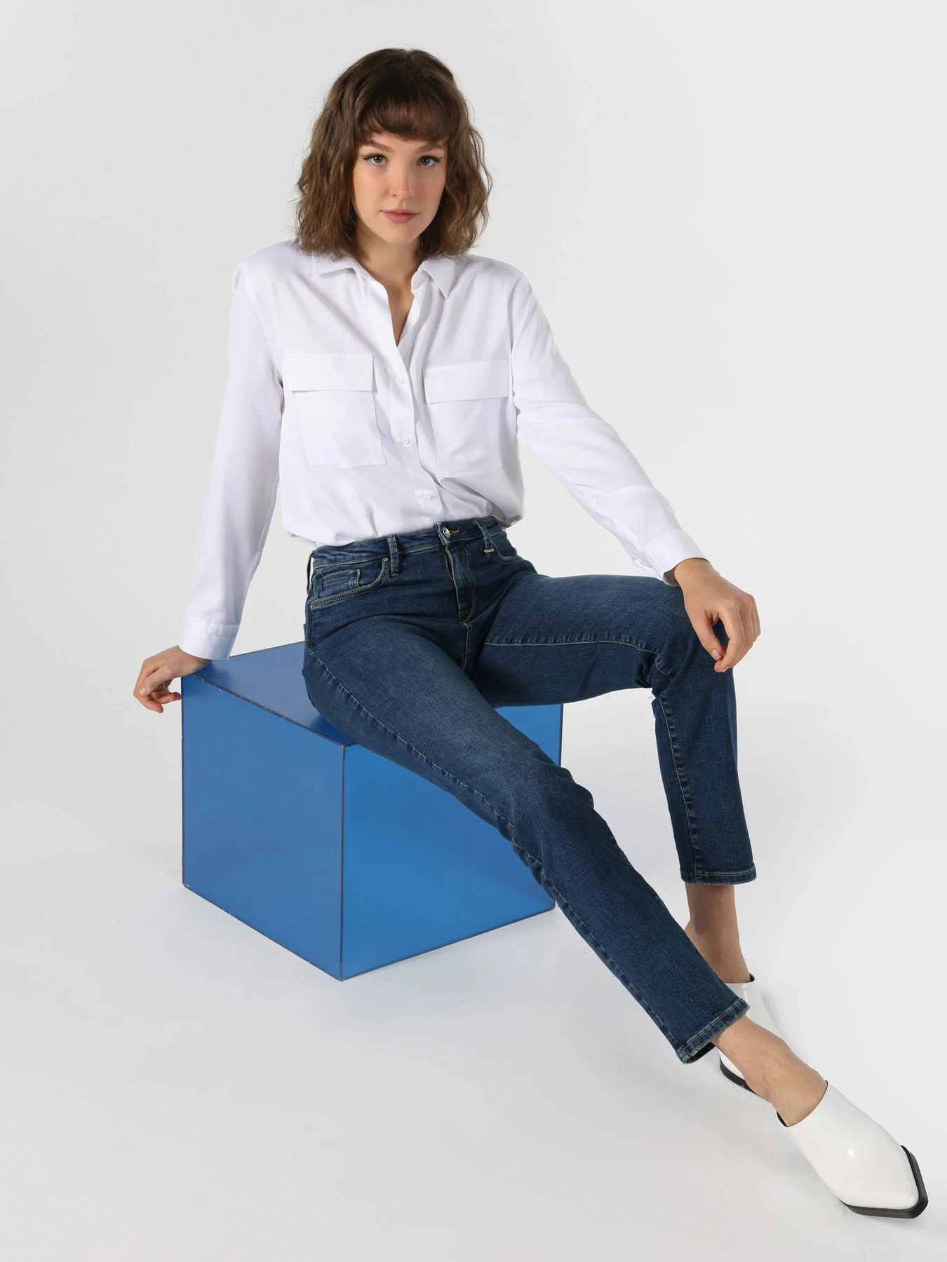 Рубашки Colin’s модель CL1053348_WHT Рубашки Colin’s модель CL1053348_WHT Фото