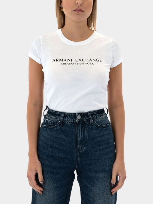 Футболкалар мен поло жейделер Armani Exchange үлгі 8NYTAB-YJG3Z-1000 Фото