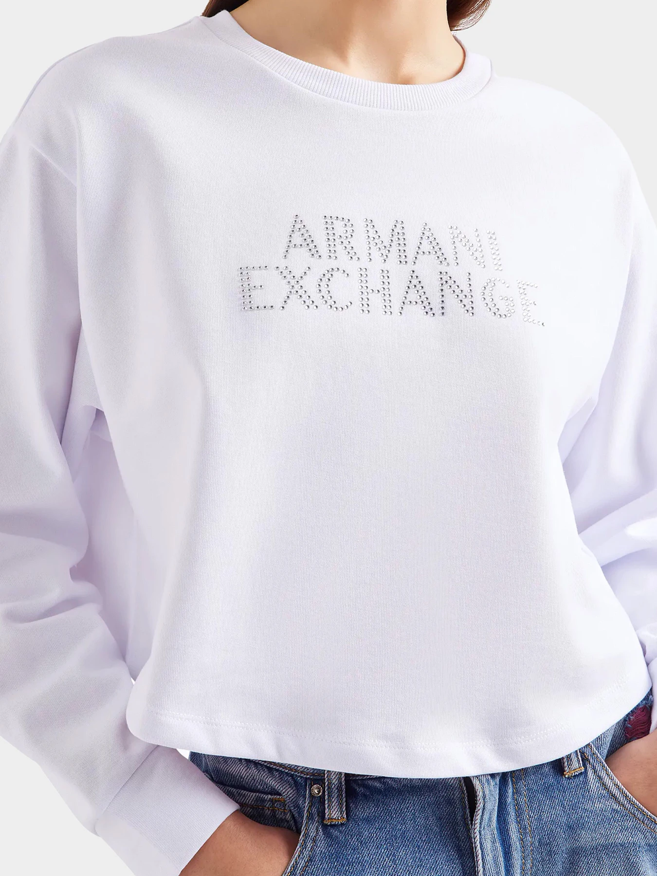 Худи и свитшоты Armani Exchange модель 3DYM90-YJFHZ-1000 Худи и свитшоты Armani Exchange модель 3DYM90-YJFHZ-1000 Фото