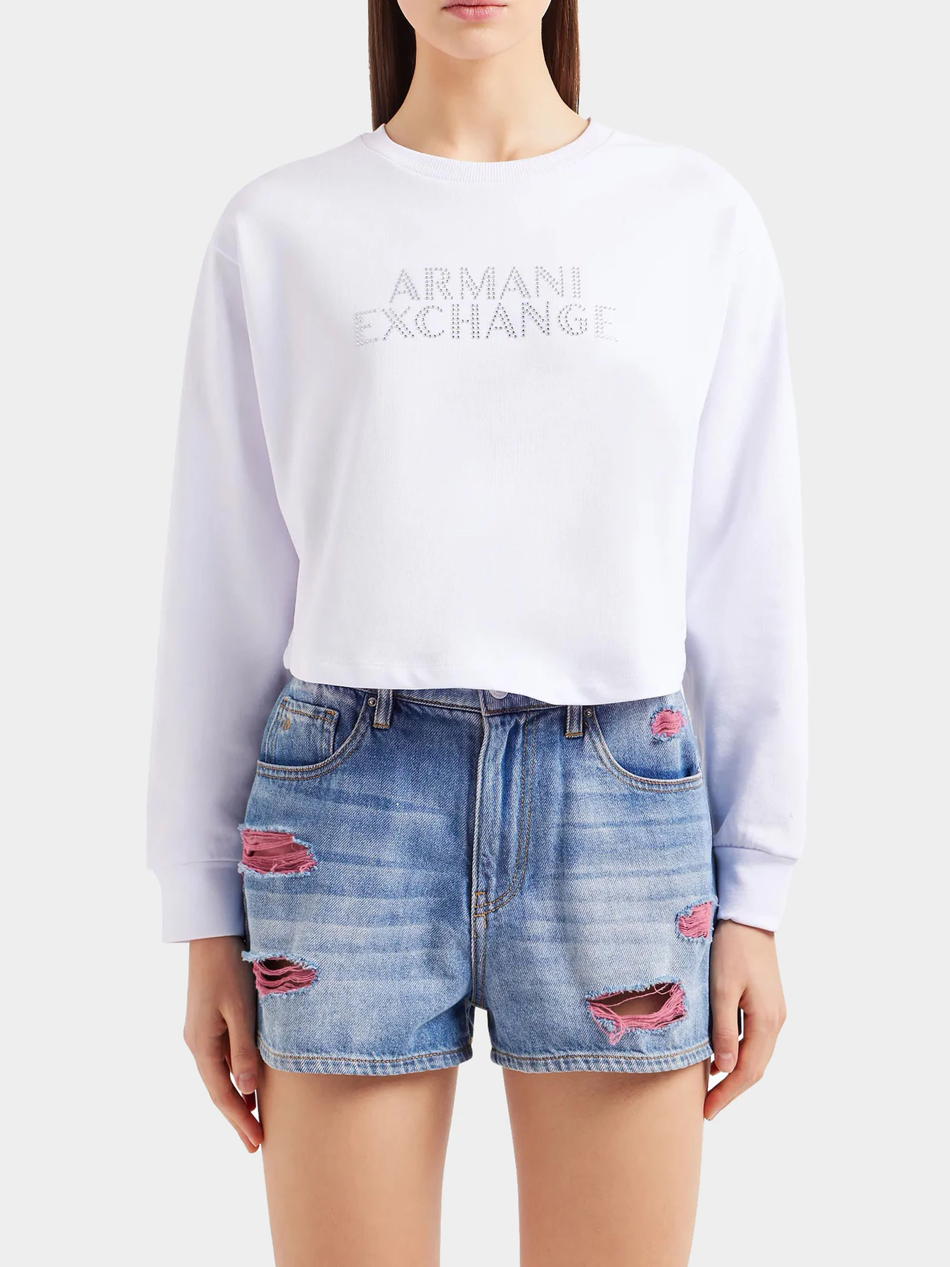 Худи и свитшоты Armani Exchange модель 3DYM90-YJFHZ-1000 Худи и свитшоты Armani Exchange модель 3DYM90-YJFHZ-1000 Фото