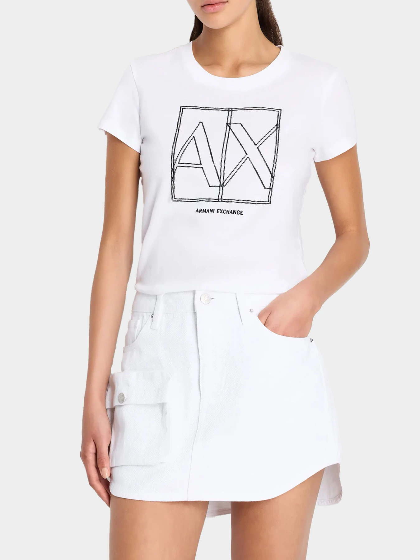 Футболки и поло Armani Exchange модель 3DYT38-YJ8QZ-1000 Фото
