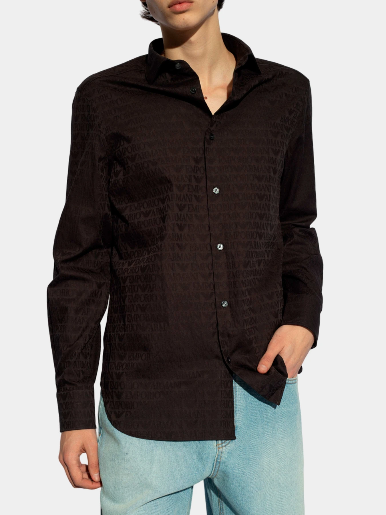 Рубашки Emporio Armani модель 3D1C86-1NIUZ-F056 Рубашки Emporio Armani модель 3D1C86-1NIUZ-F056 Фото