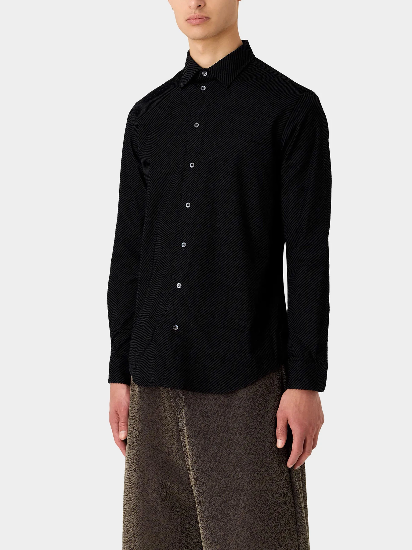 Рубашки Emporio Armani модель E31SM0-F1011-999 Рубашки Emporio Armani модель E31SM0-F1011-999 Фото