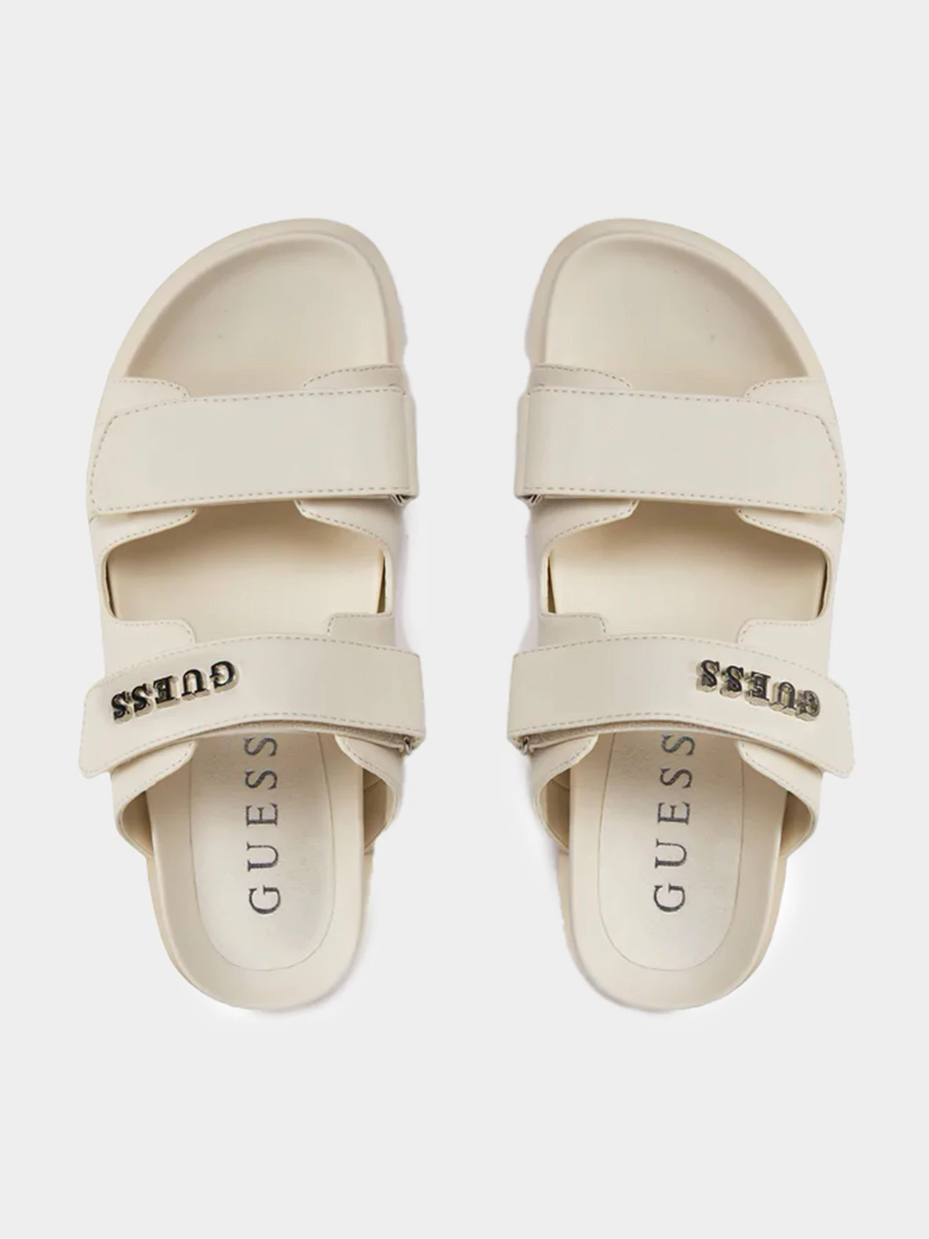 Шлёпанцы GUESS модель FLJFBU-ELE19-IVORY Фото
