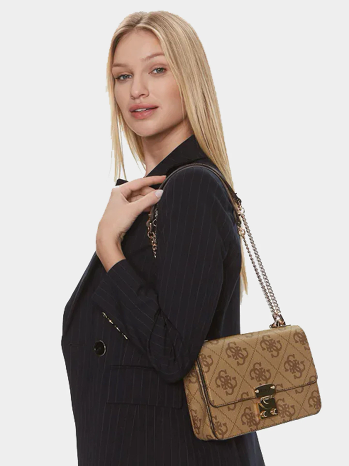 Сумки GUESS модель HWSO93-15210-LTL Сумки GUESS модель HWSO93-15210-LTL Фото