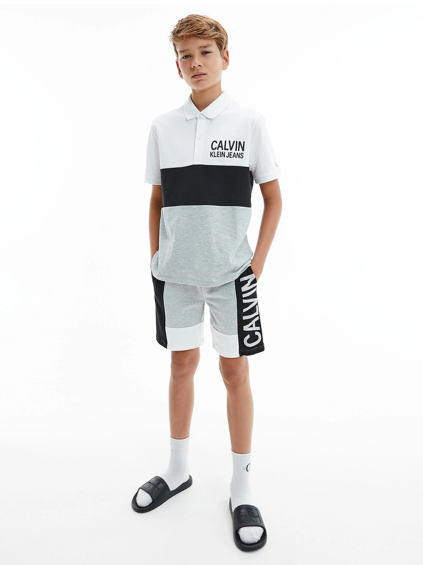 Шорты Calvin Klein модель IB0IB00787-PZ2 Шорты Calvin Klein модель IB0IB00787-PZ2 Фото