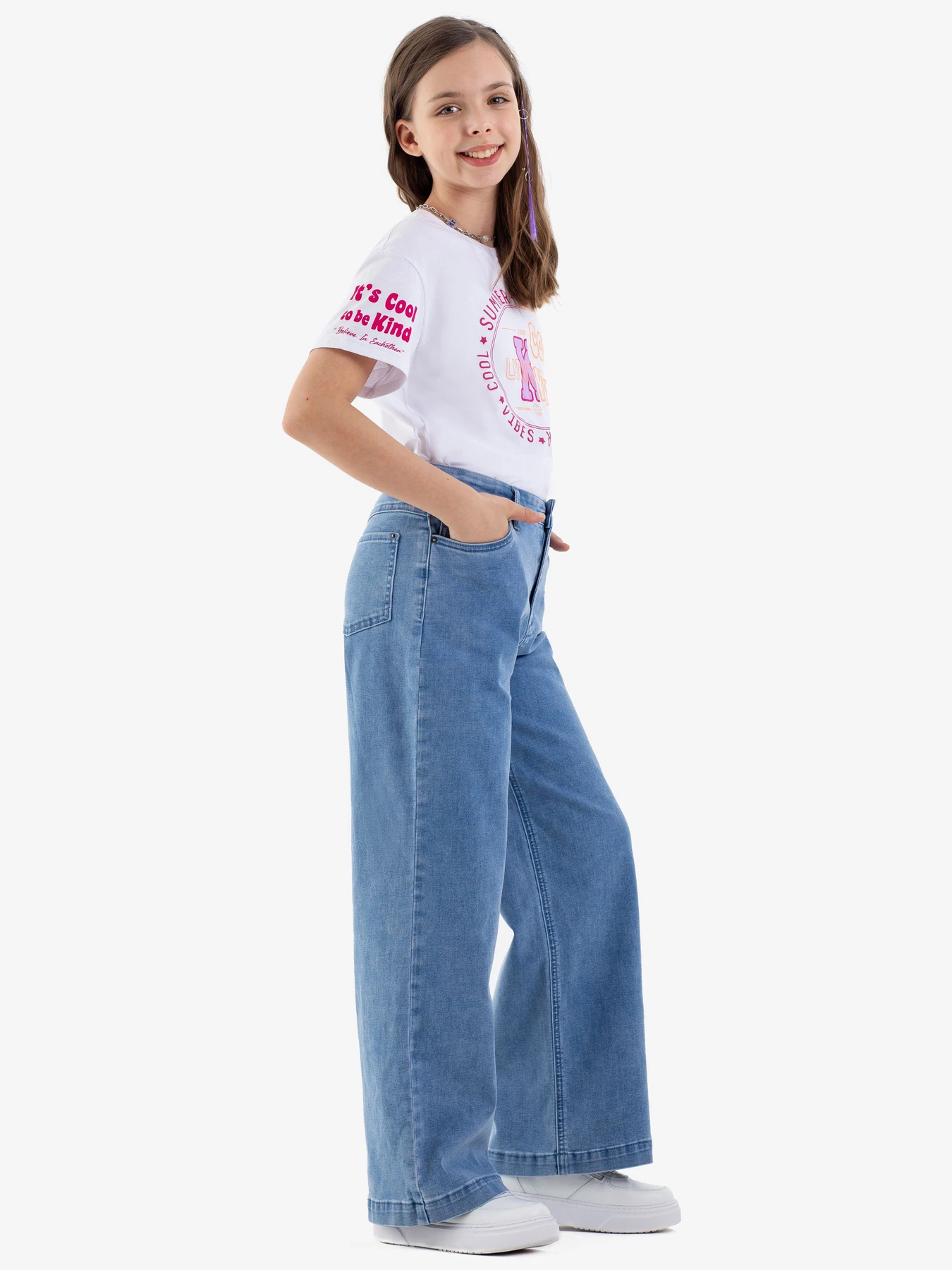 Джинсы Kapika модель LJGCP02-Z2 Джинсы Kapika модель LJGCP02-Z2 Фото