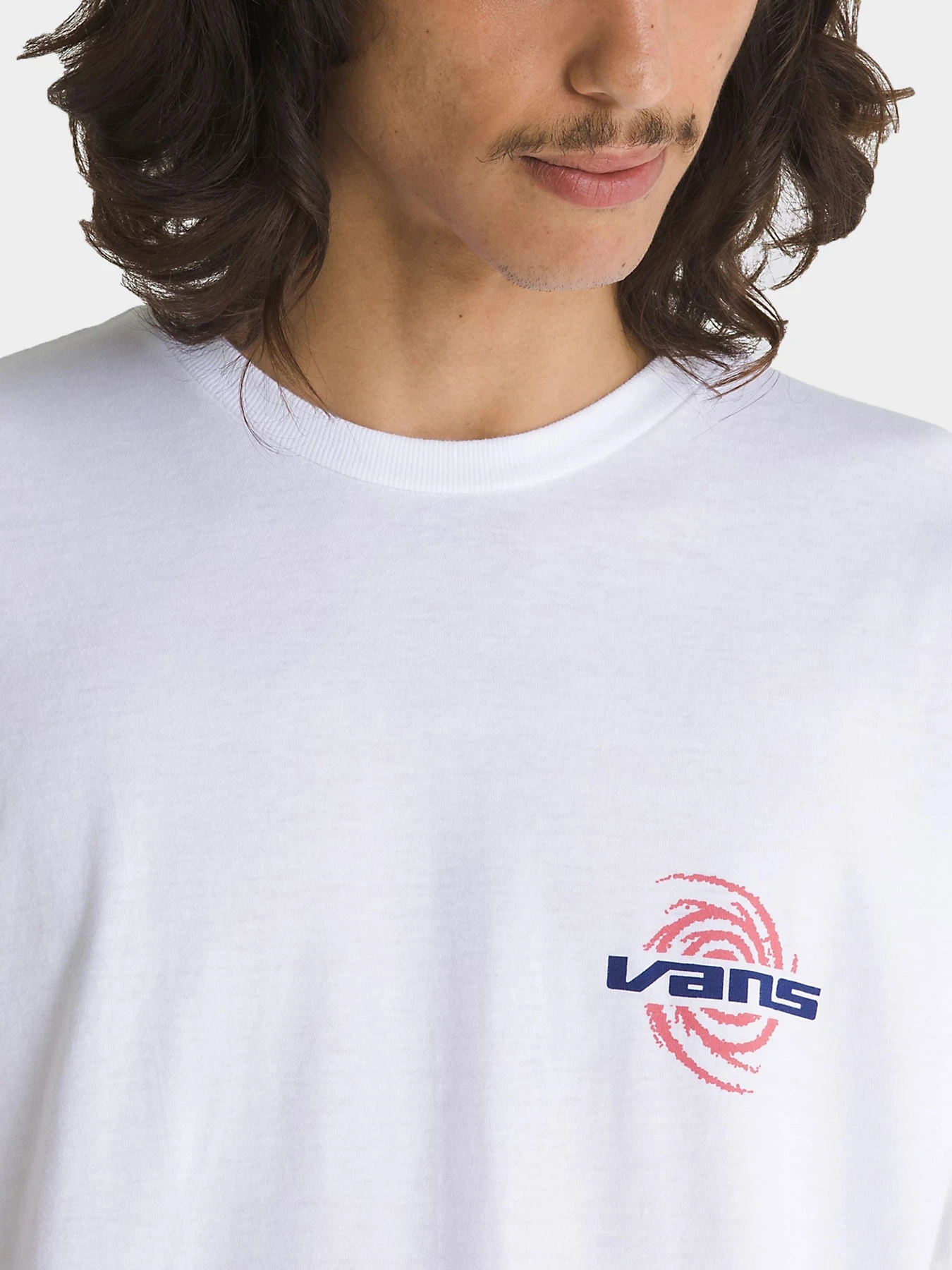Футболки и поло Vans модель VN000G44WHT1 Футболки и поло Vans модель VN000G44WHT1 Фото