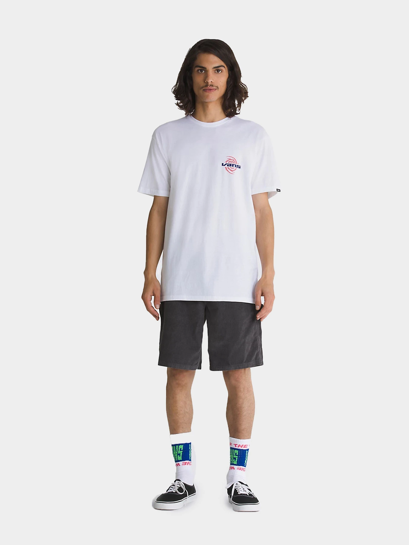 Футболки и поло Vans модель VN000G44WHT1 Футболки и поло Vans модель VN000G44WHT1 Фото