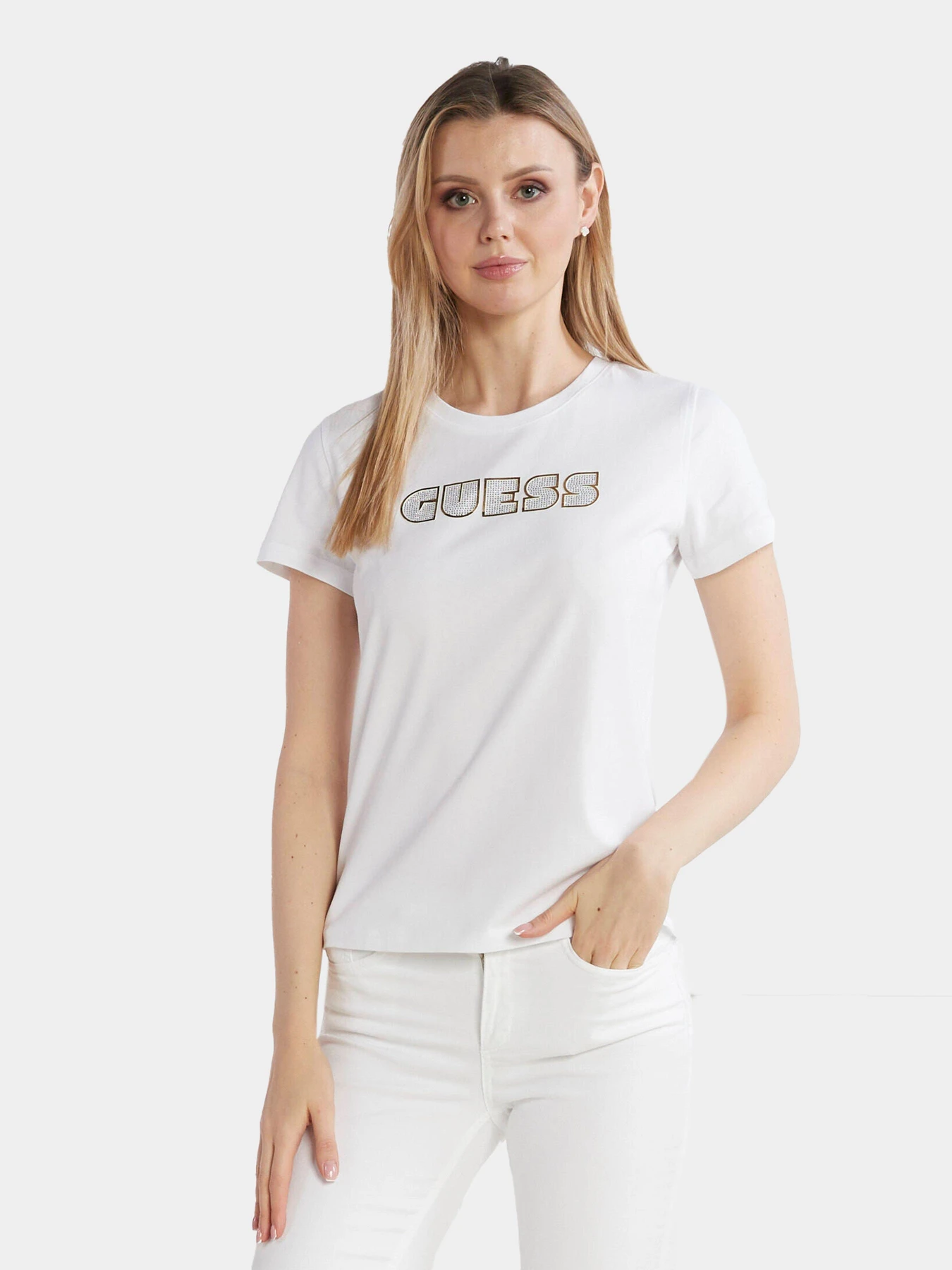 Футболки и поло GUESS модель W4RI30-I3Z14-G011 Футболки и поло GUESS модель W4RI30-I3Z14-G011 Фото