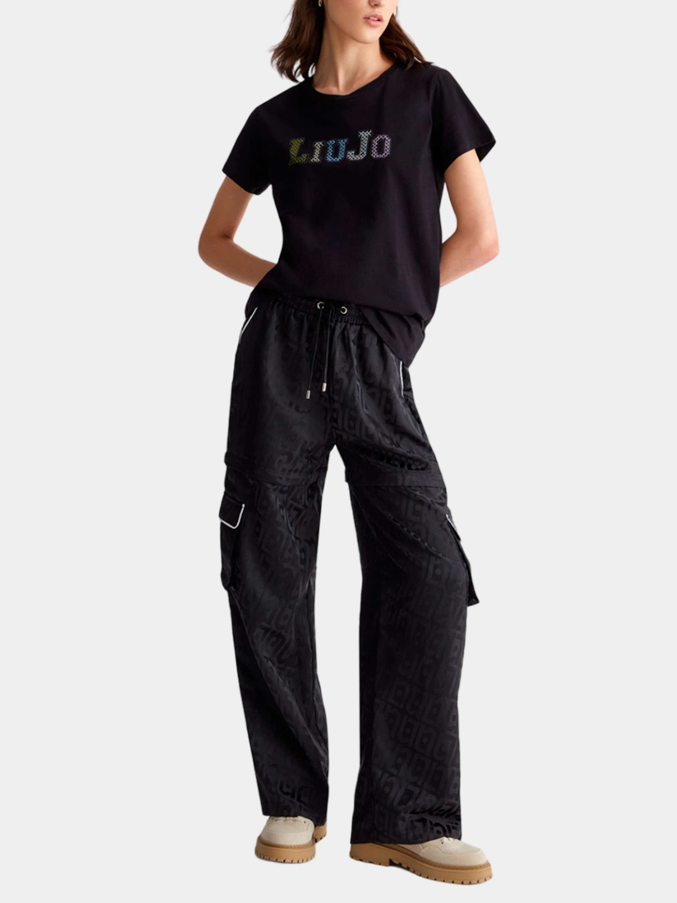Футболки и поло Liu Jo модель TA4204 JS923 22222 Футболки и поло Liu Jo модель TA4204 JS923 22222 Фото