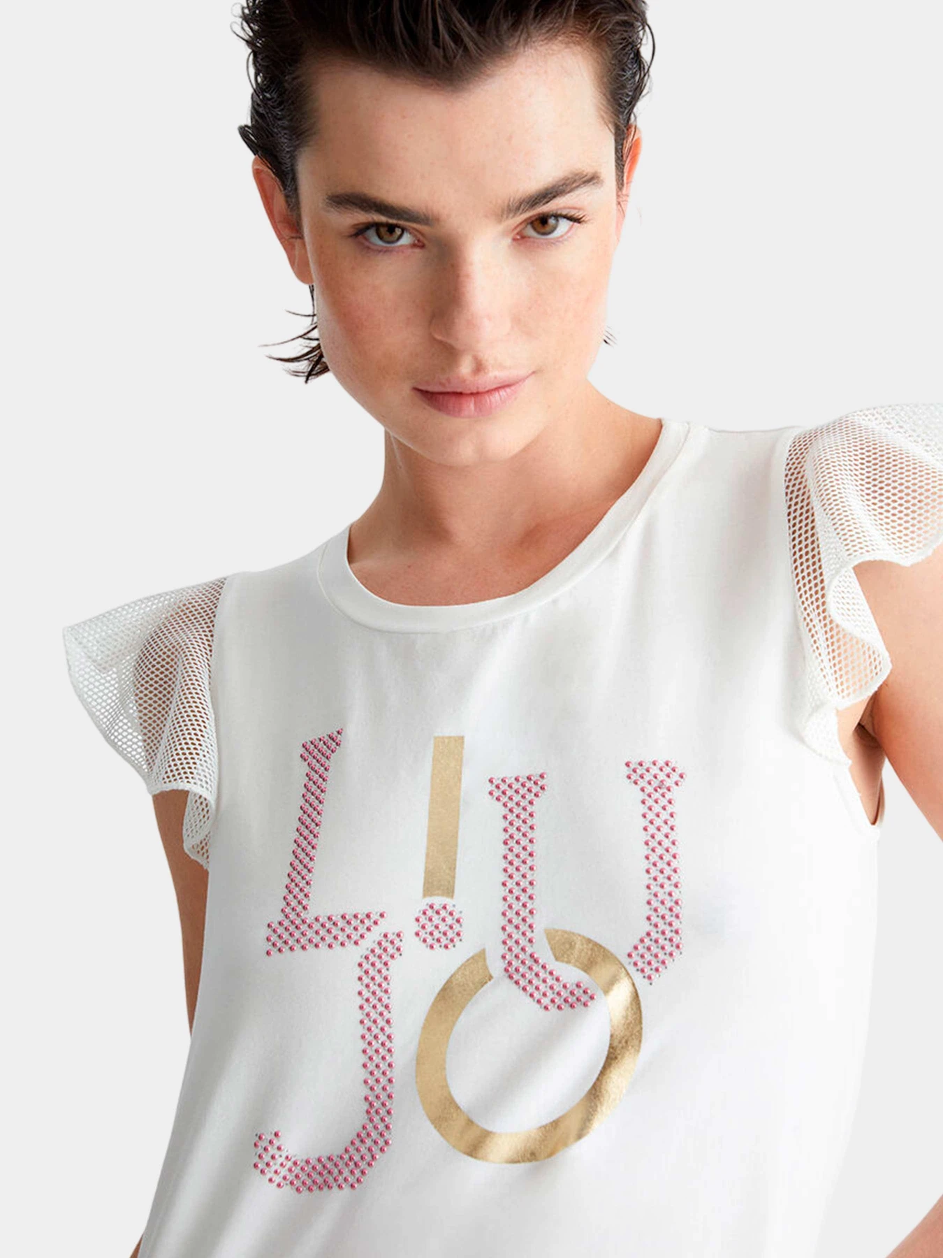 Футболки и поло Liu Jo модель TA4269 JS003 10604 Футболки и поло Liu Jo модель TA4269 JS003 10604 Фото