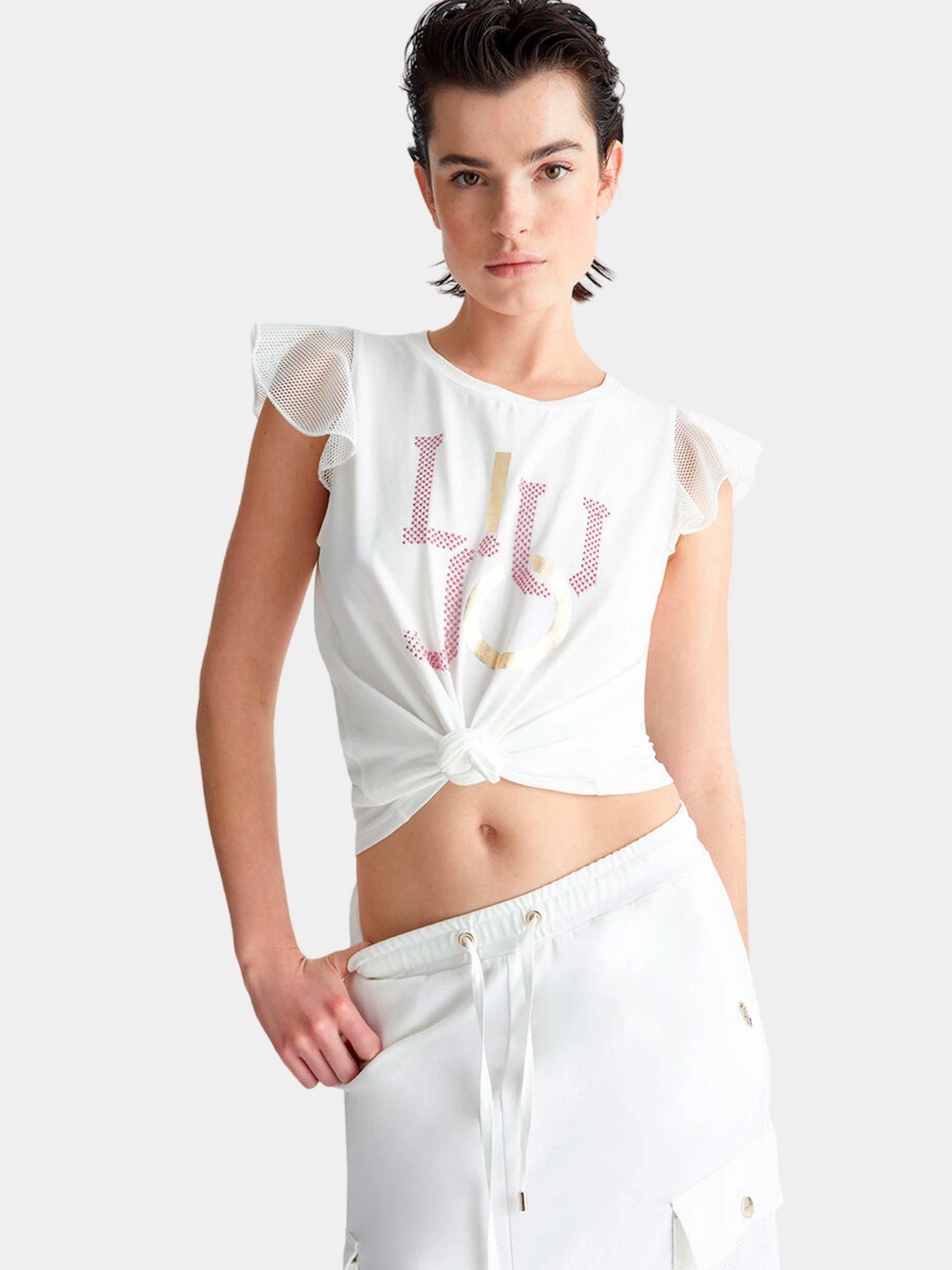 Футболки и поло Liu Jo модель TA4269 JS003 10604 Футболки и поло Liu Jo модель TA4269 JS003 10604 Фото