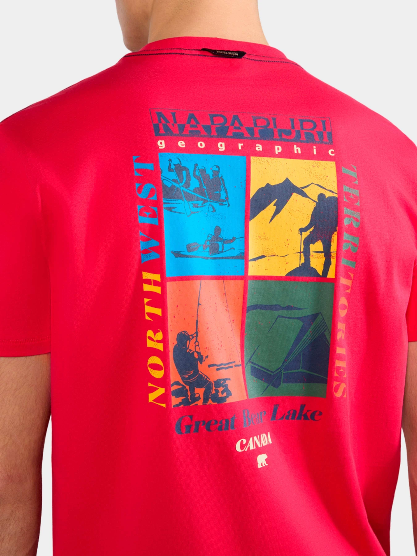 Футболки и поло Napapijri модель NP0A4HQN_R25 Футболки и поло Napapijri модель NP0A4HQN_R25 Фото