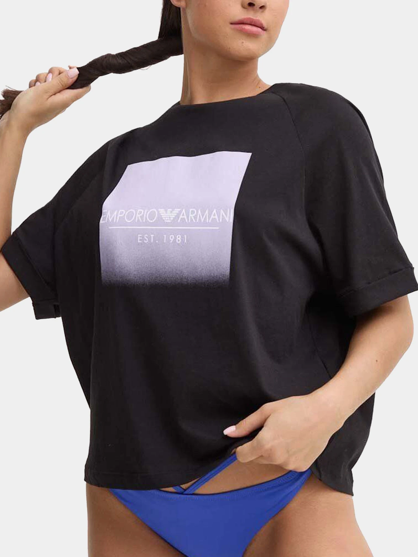 Футболки и поло Emporio Armani модель 164829-4R255-00020 Футболки и поло Emporio Armani модель 164829-4R255-00020 Фото