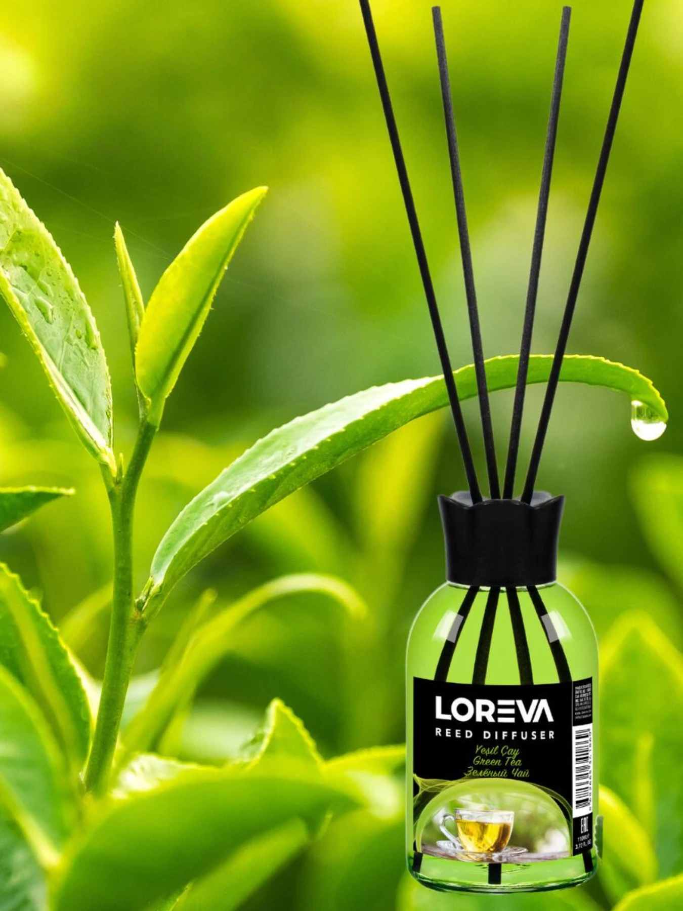 Аромадиффузор для дома Loreva Зеленый чай 55ml Loreva модель 001-03 Аромадиффузор для дома Loreva Зеленый чай 55ml Loreva модель 001-03 Фото