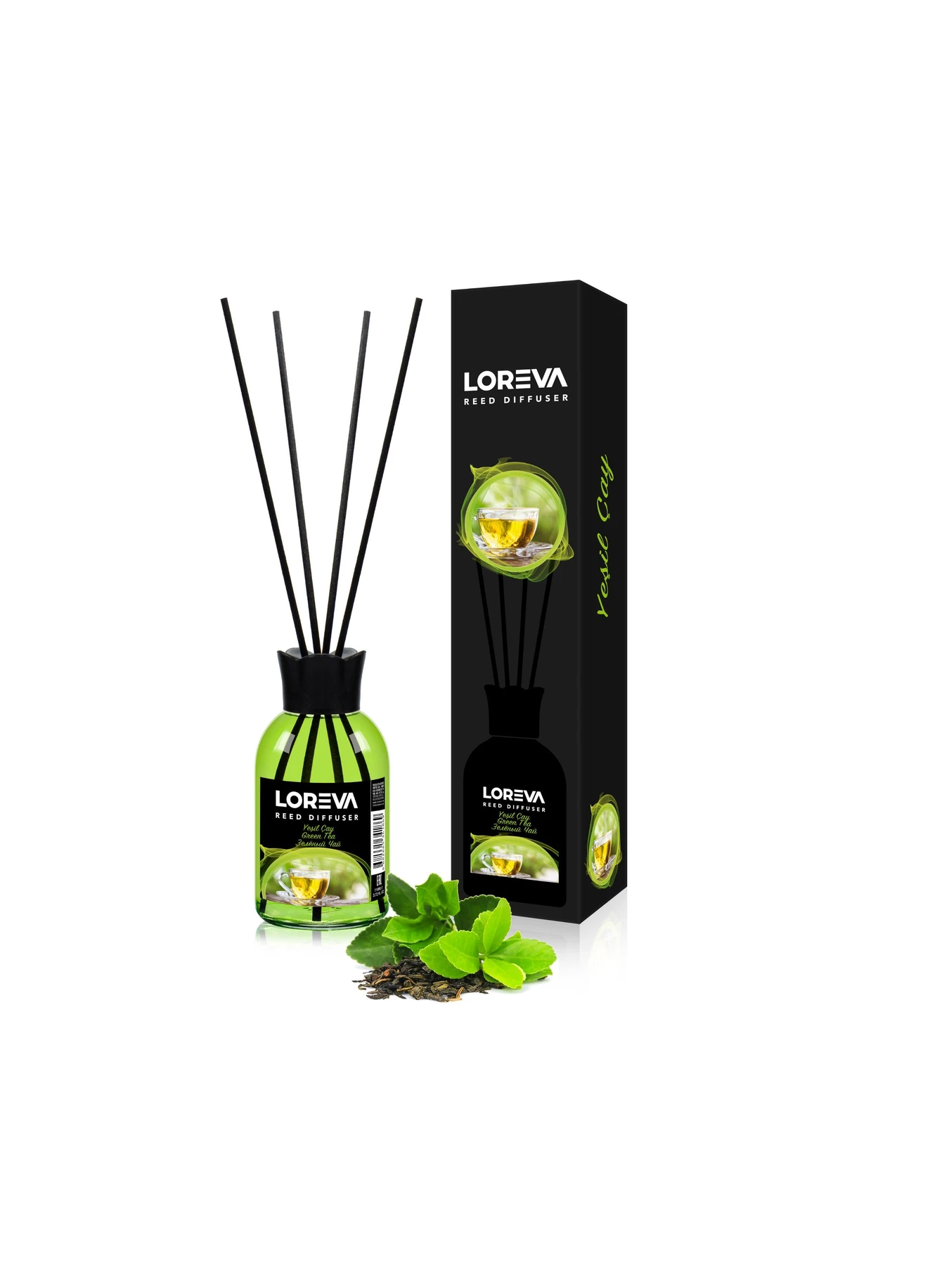 Аромадиффузор для дома Loreva Зеленый чай 55ml Loreva модель 001-03 Аромадиффузор для дома Loreva Зеленый чай 55ml Loreva модель 001-03 Фото