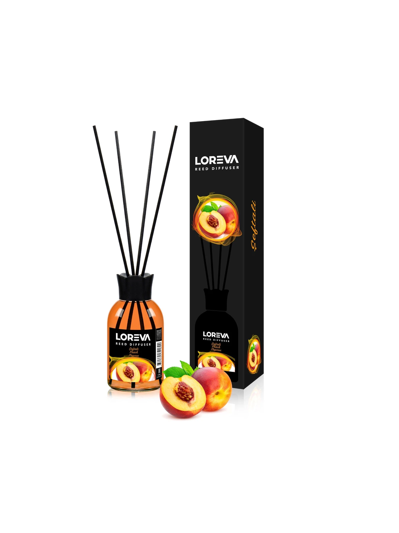 Аромадиффузор для дома Loreva Персик 55ml Loreva модель 001-04 Аромадиффузор для дома Loreva Персик 55ml Loreva модель 001-04 Фото