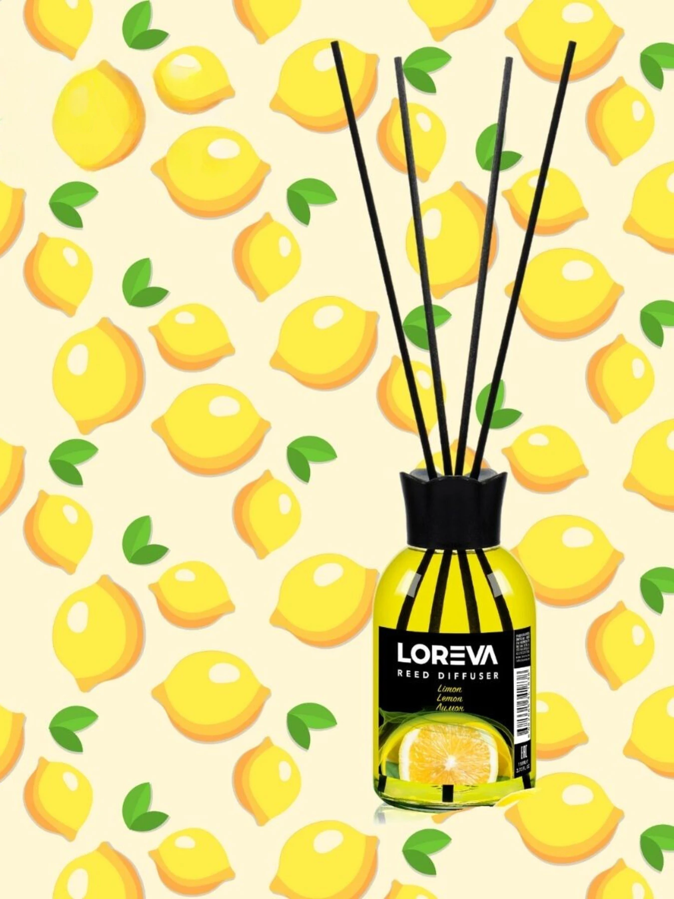 Аромадиффузор для дома Loreva Лимон 110ml Loreva модель 002-02 Аромадиффузор для дома Loreva Лимон 110ml Loreva модель 002-02 Фото