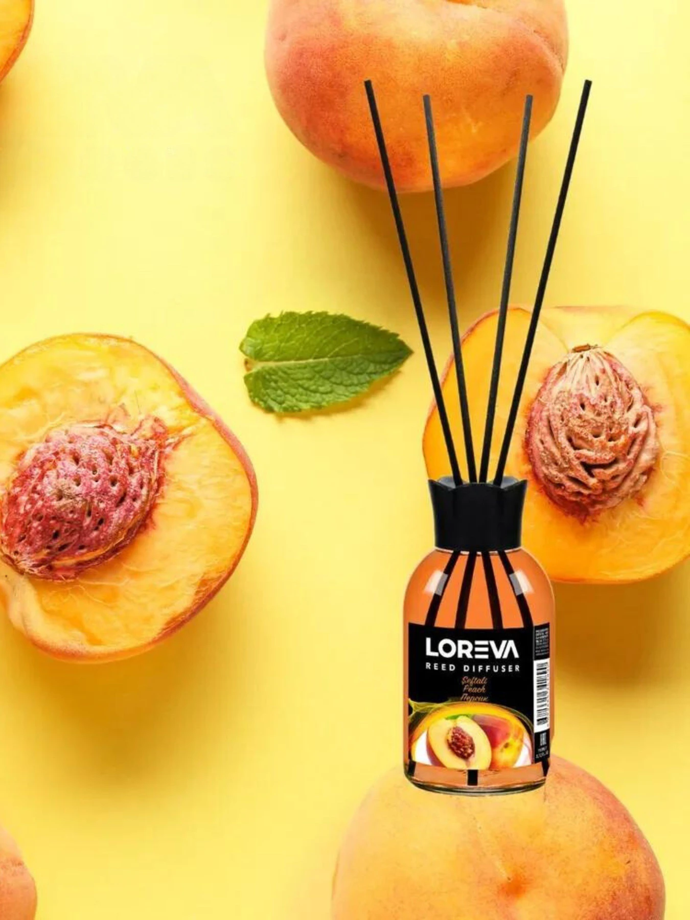 Аромадиффузор для дома Loreva Персик 110ml Loreva модель 002-05 Аромадиффузор для дома Loreva Персик 110ml Loreva модель 002-05 Фото