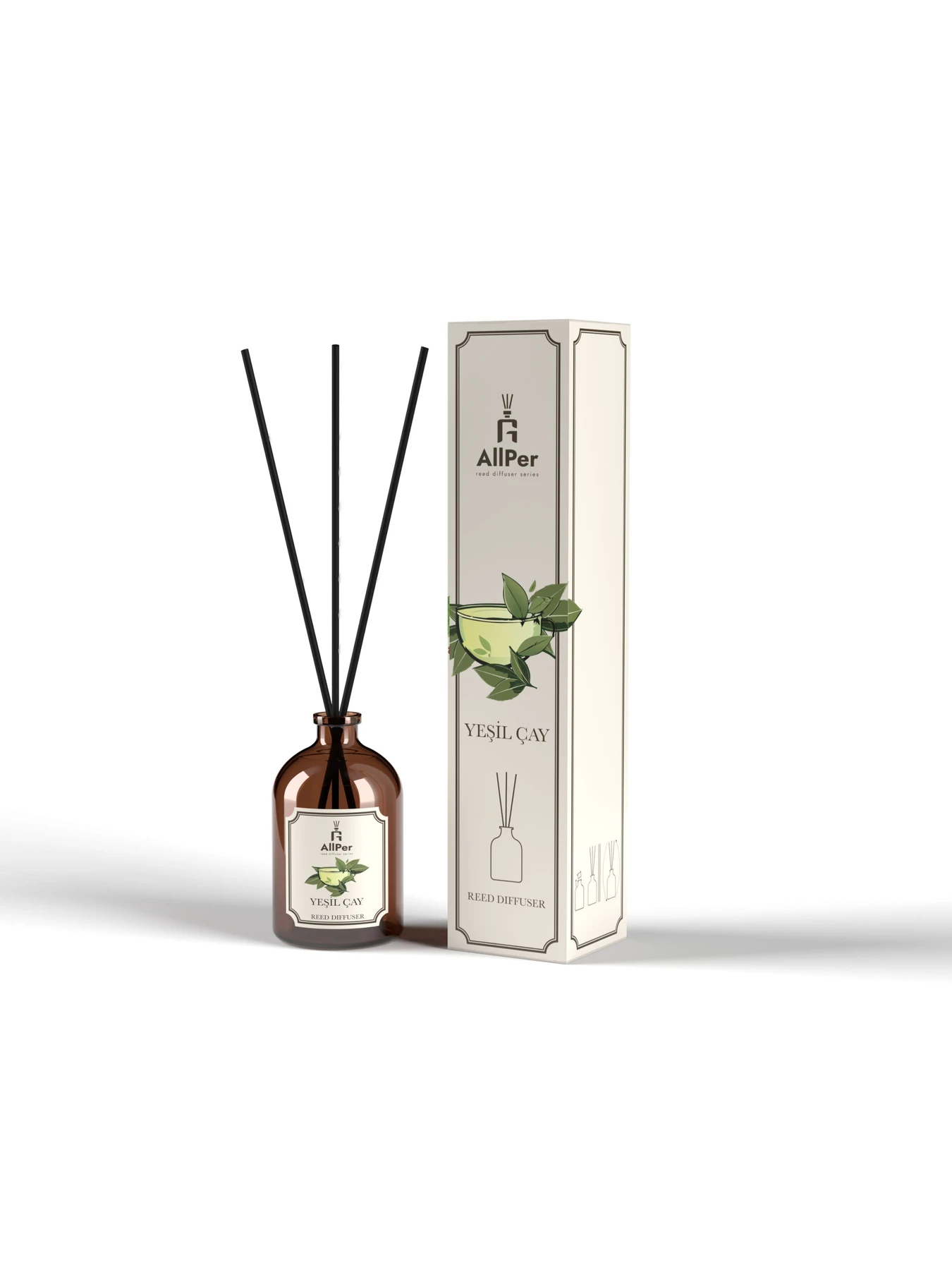 Аромадиффузор для дома Allper Зеленый чай 40ml Allper модель 003-02 Аромадиффузор для дома Allper Зеленый чай 40ml Allper модель 003-02 Фото