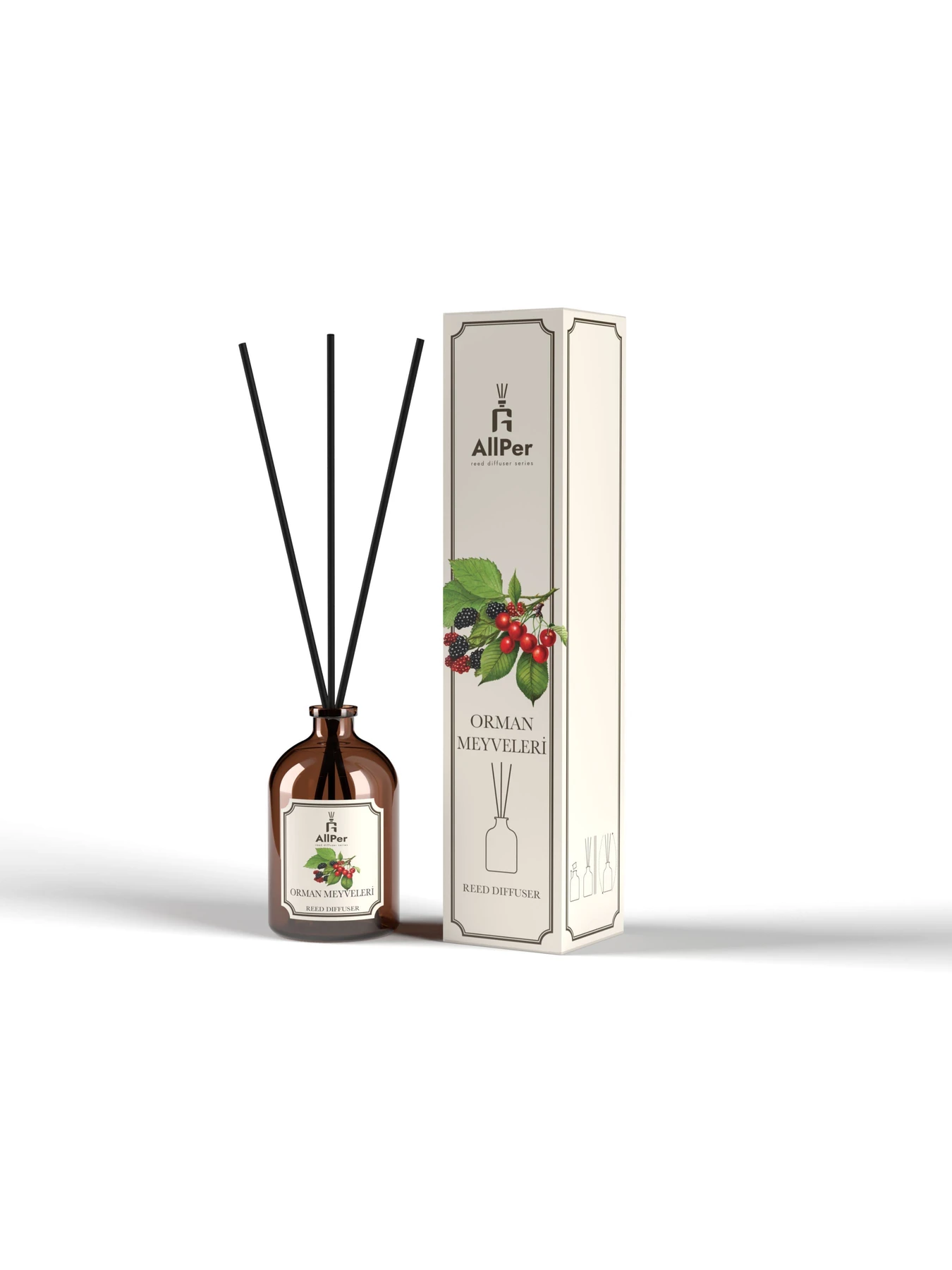 Аромадиффузор для дома Allper Лесные плоды 40ml Allper модель 003-06 Аромадиффузор для дома Allper Лесные плоды 40ml Allper модель 003-06 Фото
