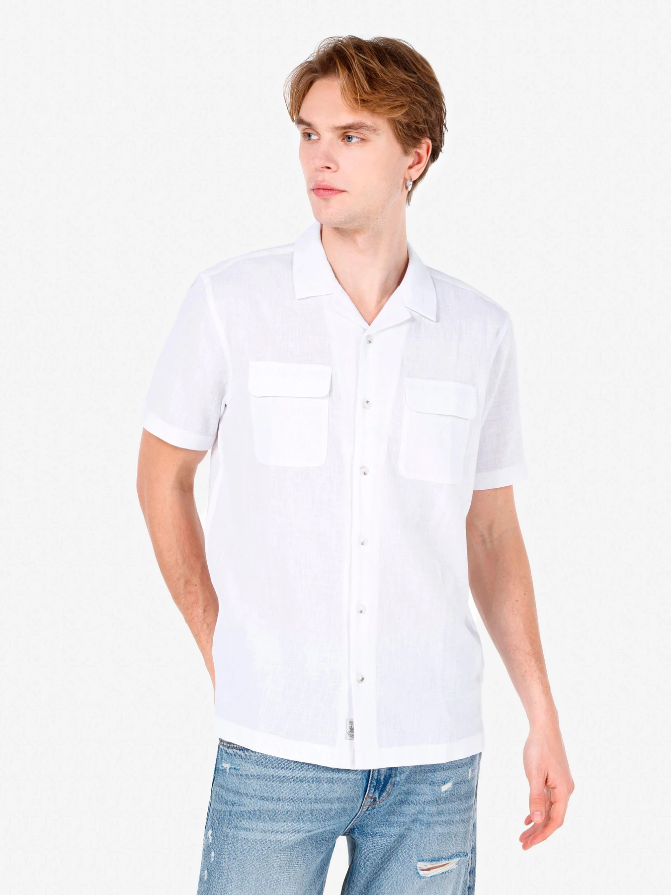 Рубашки Colin’s модель CL1068758_WHT Рубашки Colin’s модель CL1068758_WHT Фото