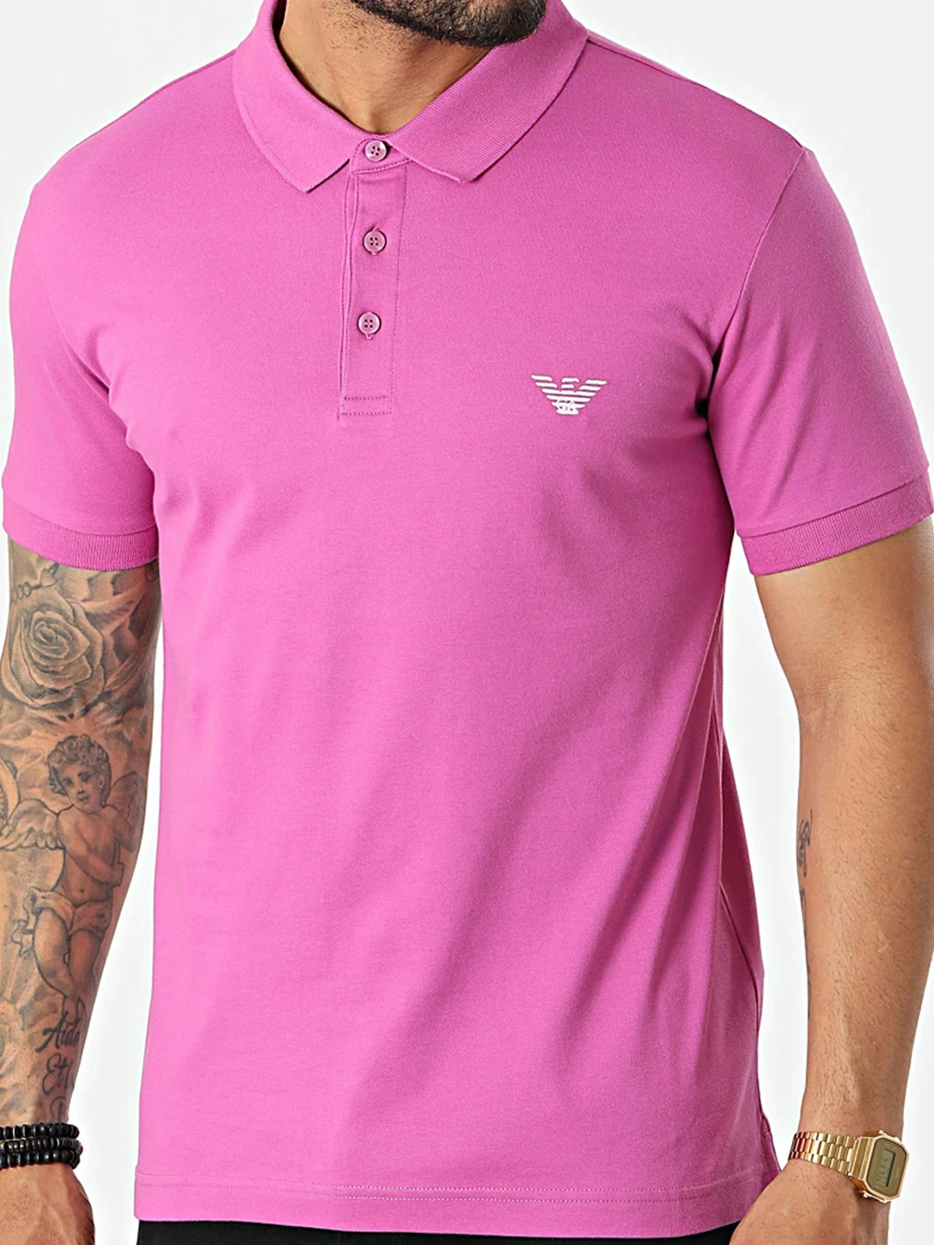 Футболки и поло Emporio Armani модель 211804-4R482-00492 Футболки и поло Emporio Armani модель 211804-4R482-00492 Фото
