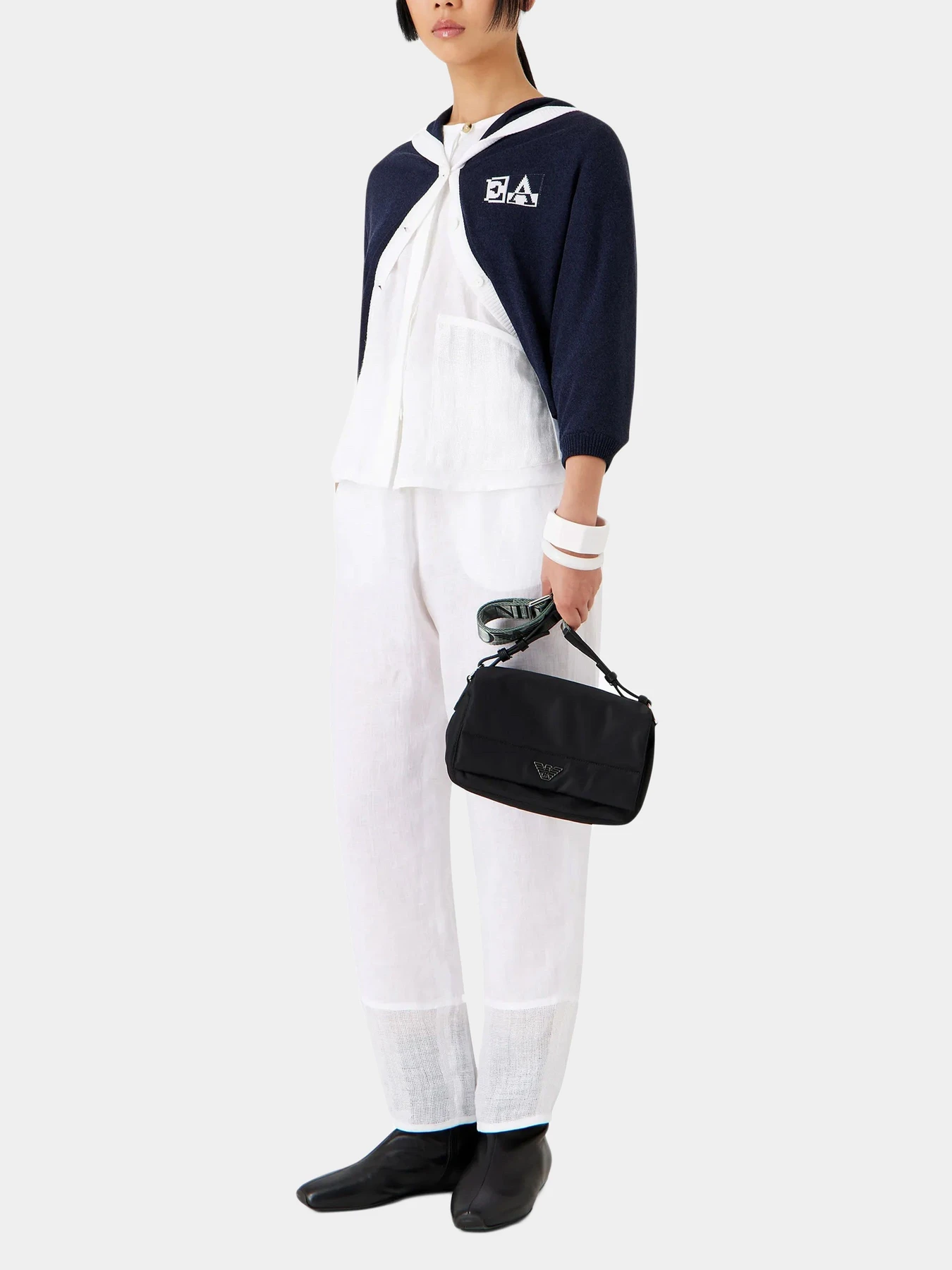 Брюки Emporio Armani модель E3NP47-F2057-100 Брюки Emporio Armani модель E3NP47-F2057-100 Фото