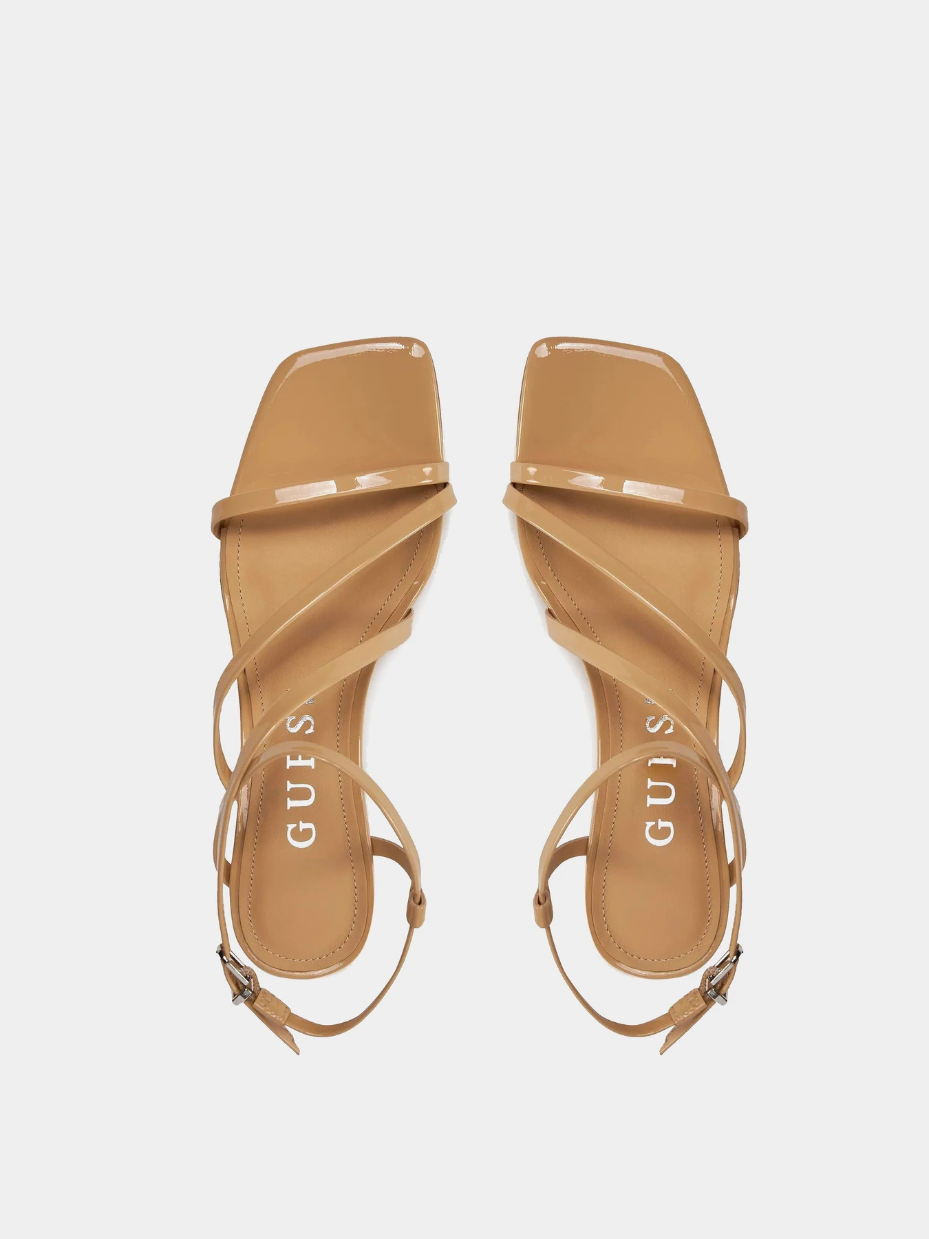 Босоножки GUESS модель FLJRIM-PAT03-NATU Босоножки GUESS модель FLJRIM-PAT03-NATU Фото