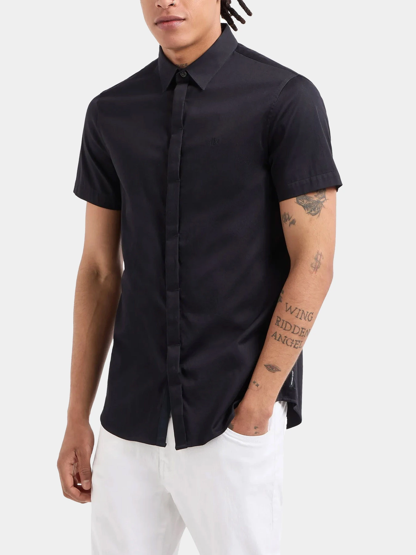 Рубашки Armani Exchange модель 8NZCBF-ZN10Z-1200 Рубашки Armani Exchange модель 8NZCBF-ZN10Z-1200 Фото