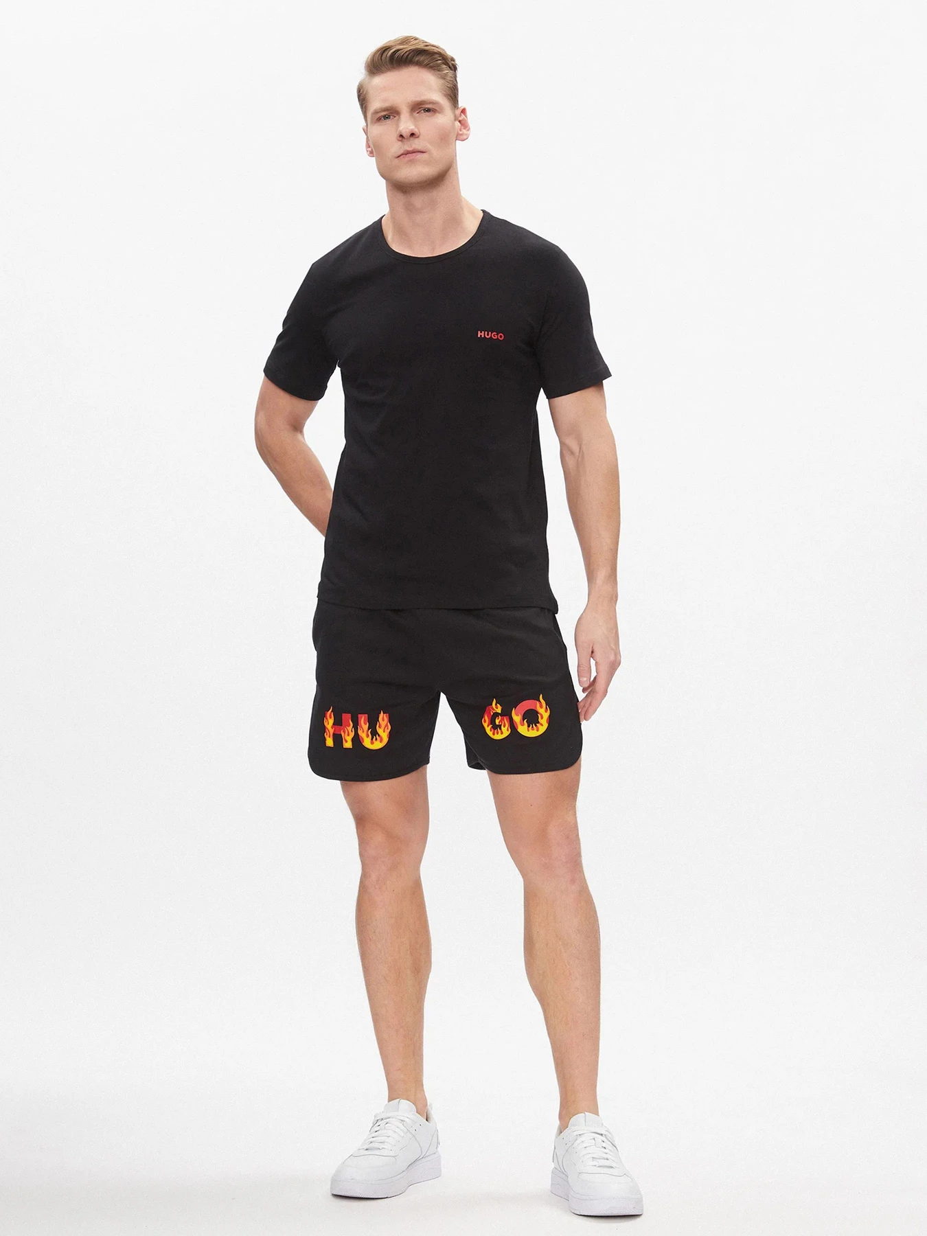 Шорты HUGO модель 50510474-001 Шорты HUGO модель 50510474-001 Фото