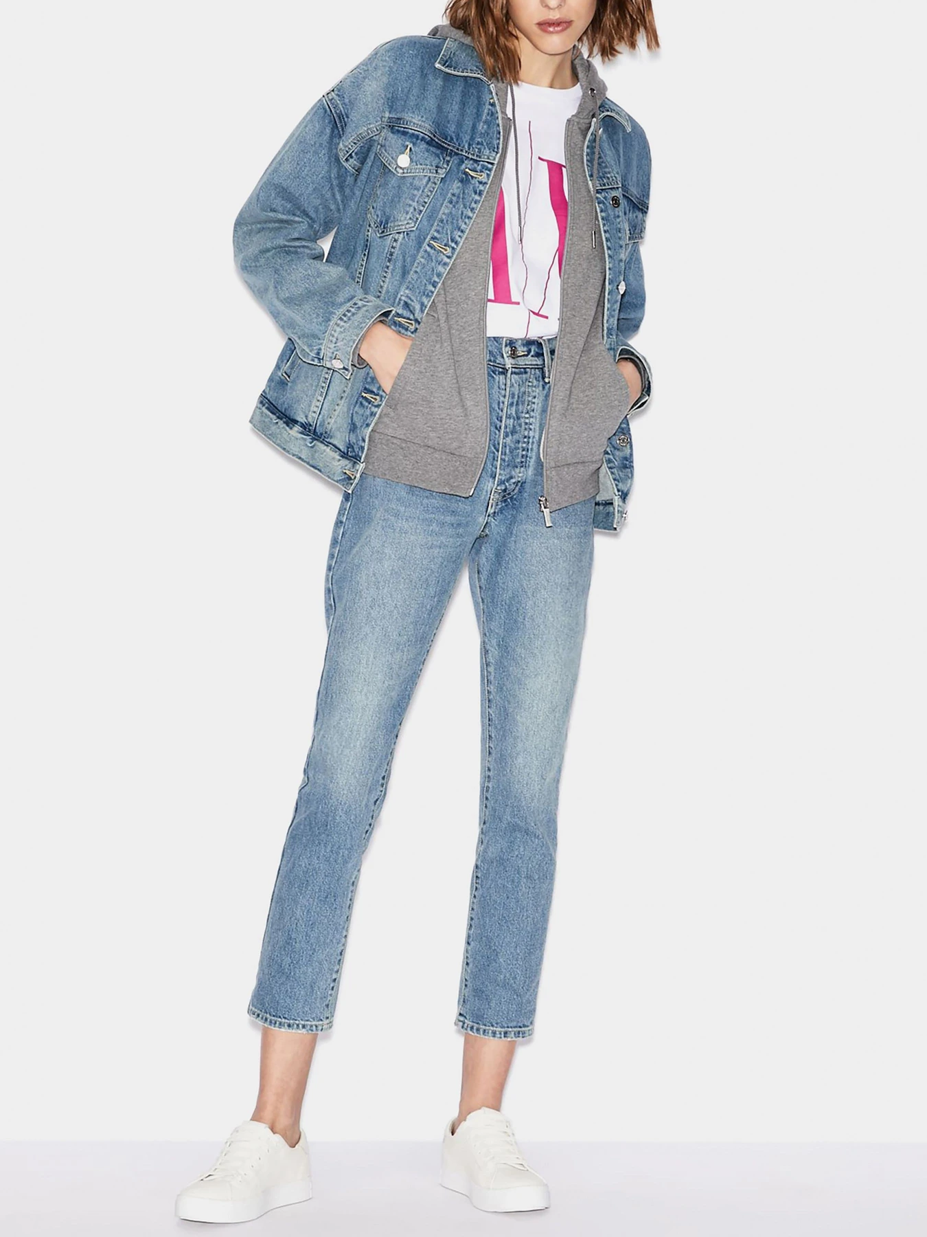 Худи и свитшоты Armani Exchange модель 8NYM22-YJ68Z-3930 Худи и свитшоты Armani Exchange модель 8NYM22-YJ68Z-3930 Фото