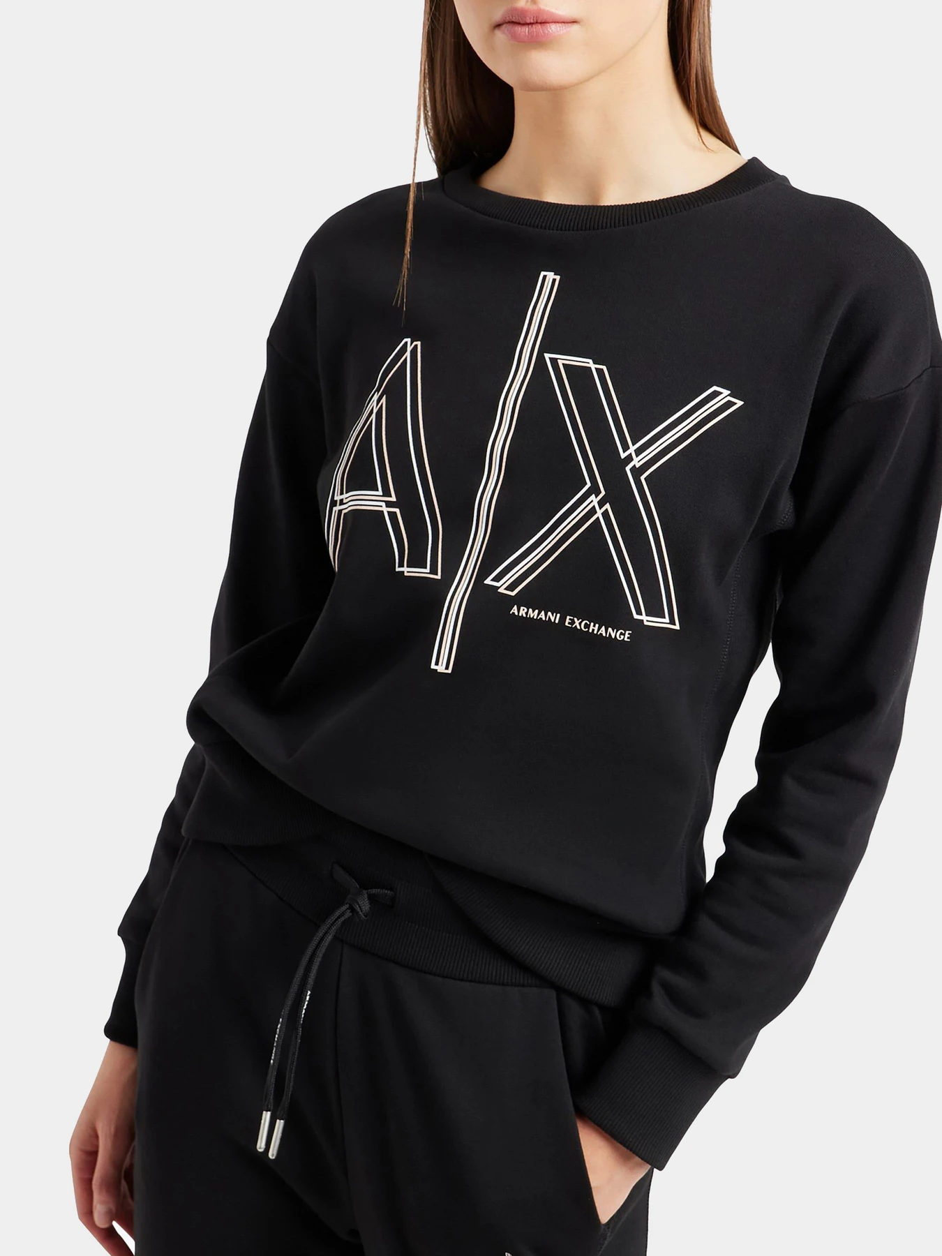 Худи и свитшоты Armani Exchange модель 3DYM11-YJEBZ-1200 Худи и свитшоты Armani Exchange модель 3DYM11-YJEBZ-1200 Фото
