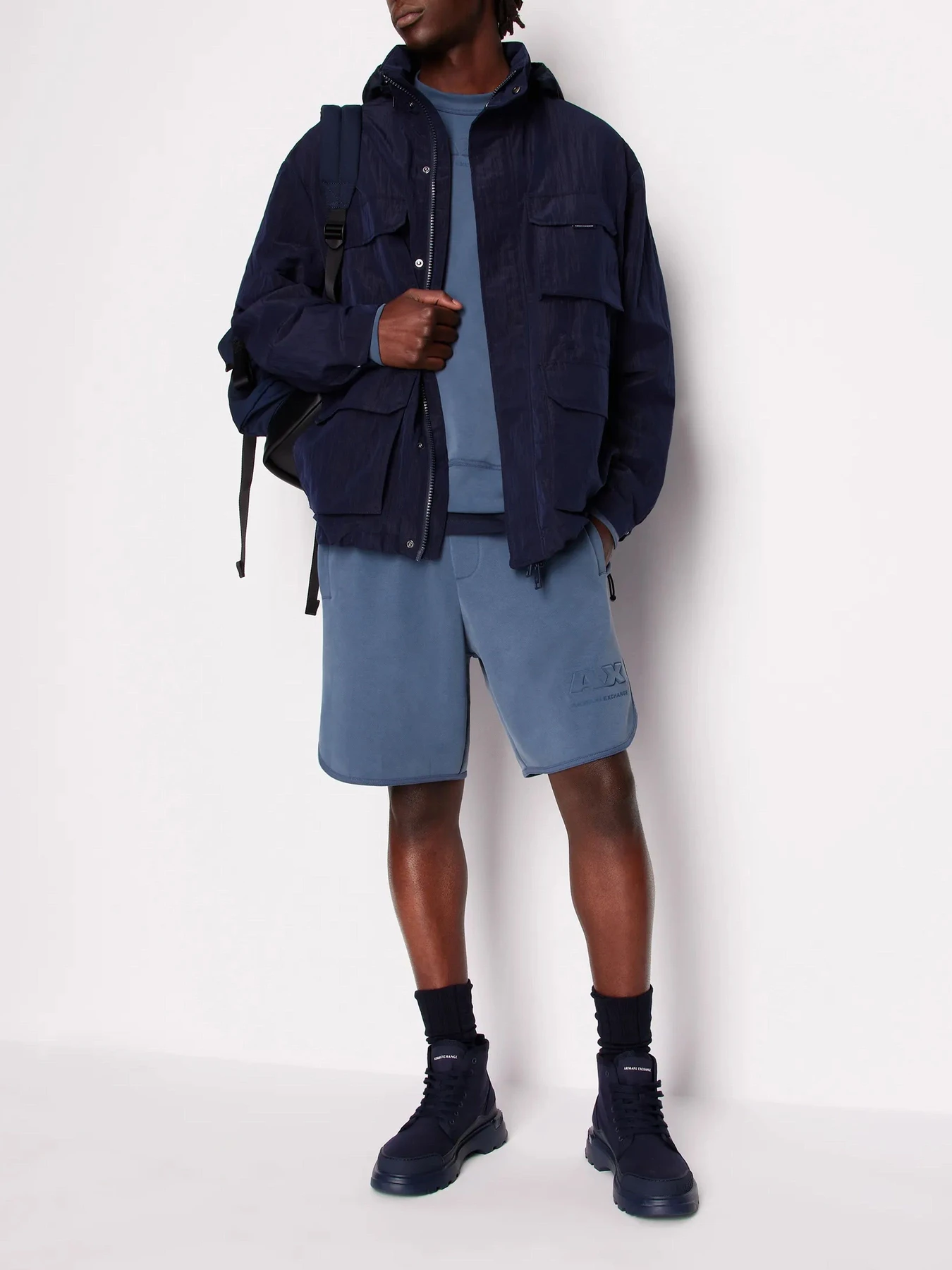 Худи и свитшоты Armani Exchange модель 3DZMAA-ZJUBZ-45AM Худи и свитшоты Armani Exchange модель 3DZMAA-ZJUBZ-45AM Фото