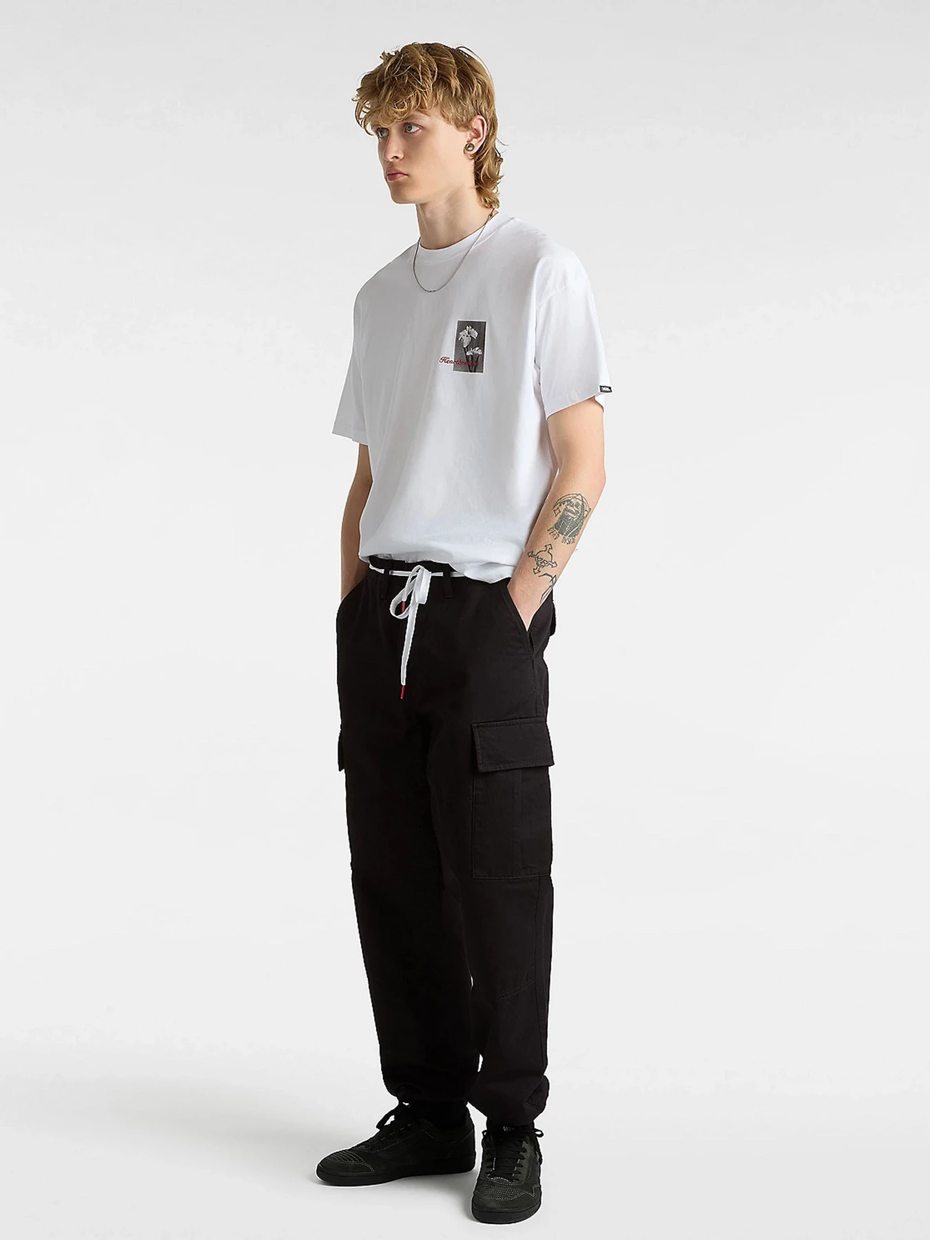 Футболки и поло Vans модель VN000G4EWHT1 Футболки и поло Vans модель VN000G4EWHT1 Фото