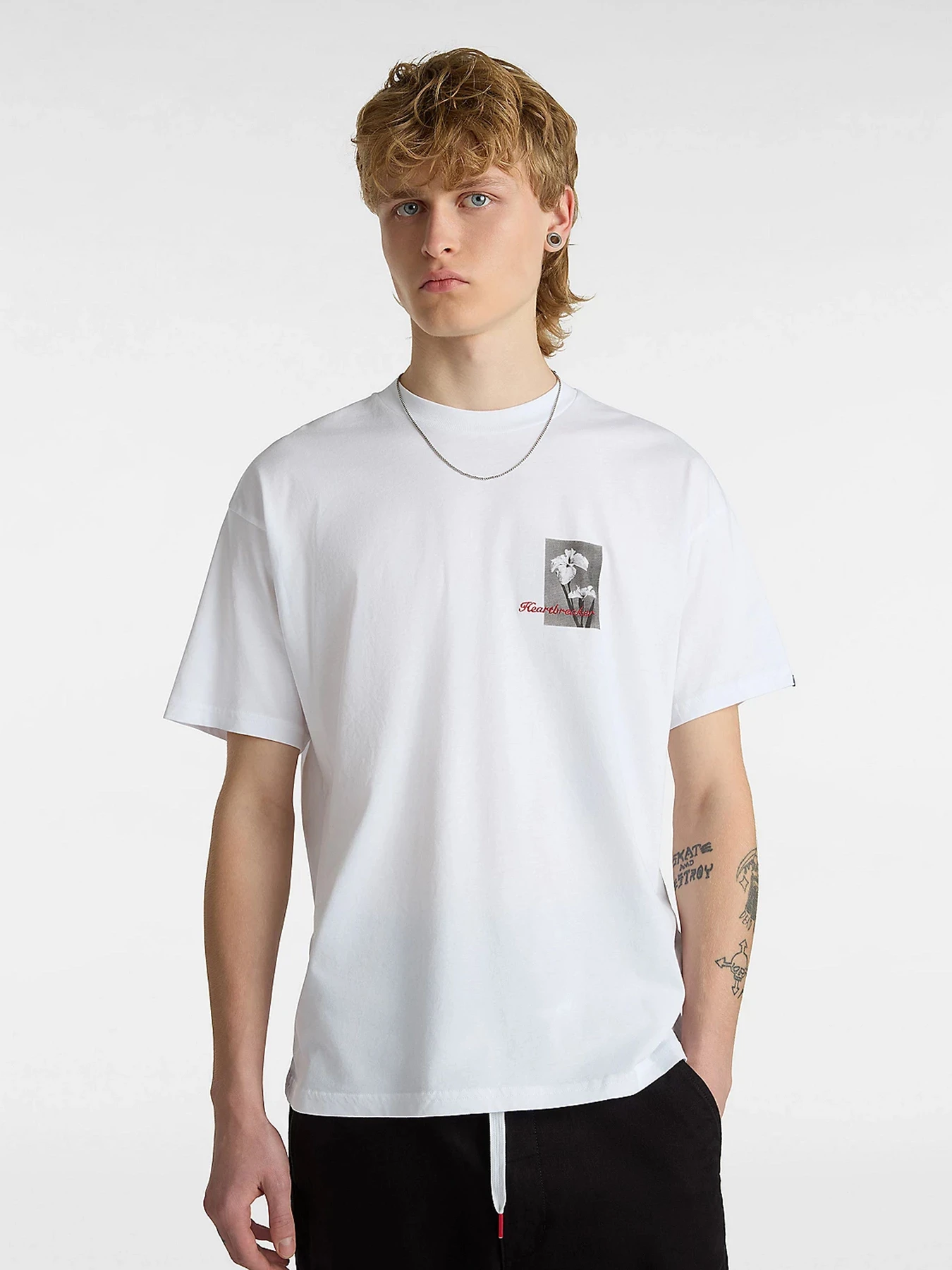 Футболки и поло Vans модель VN000G4EWHT1 Футболки и поло Vans модель VN000G4EWHT1 Фото