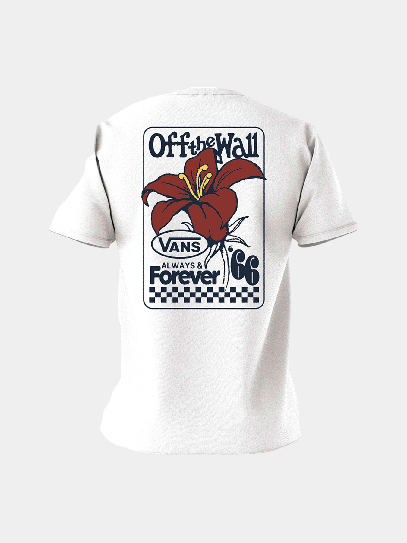 Футболки и поло Vans модель VN000GF7WHT1 Футболки и поло Vans модель VN000GF7WHT1 Фото