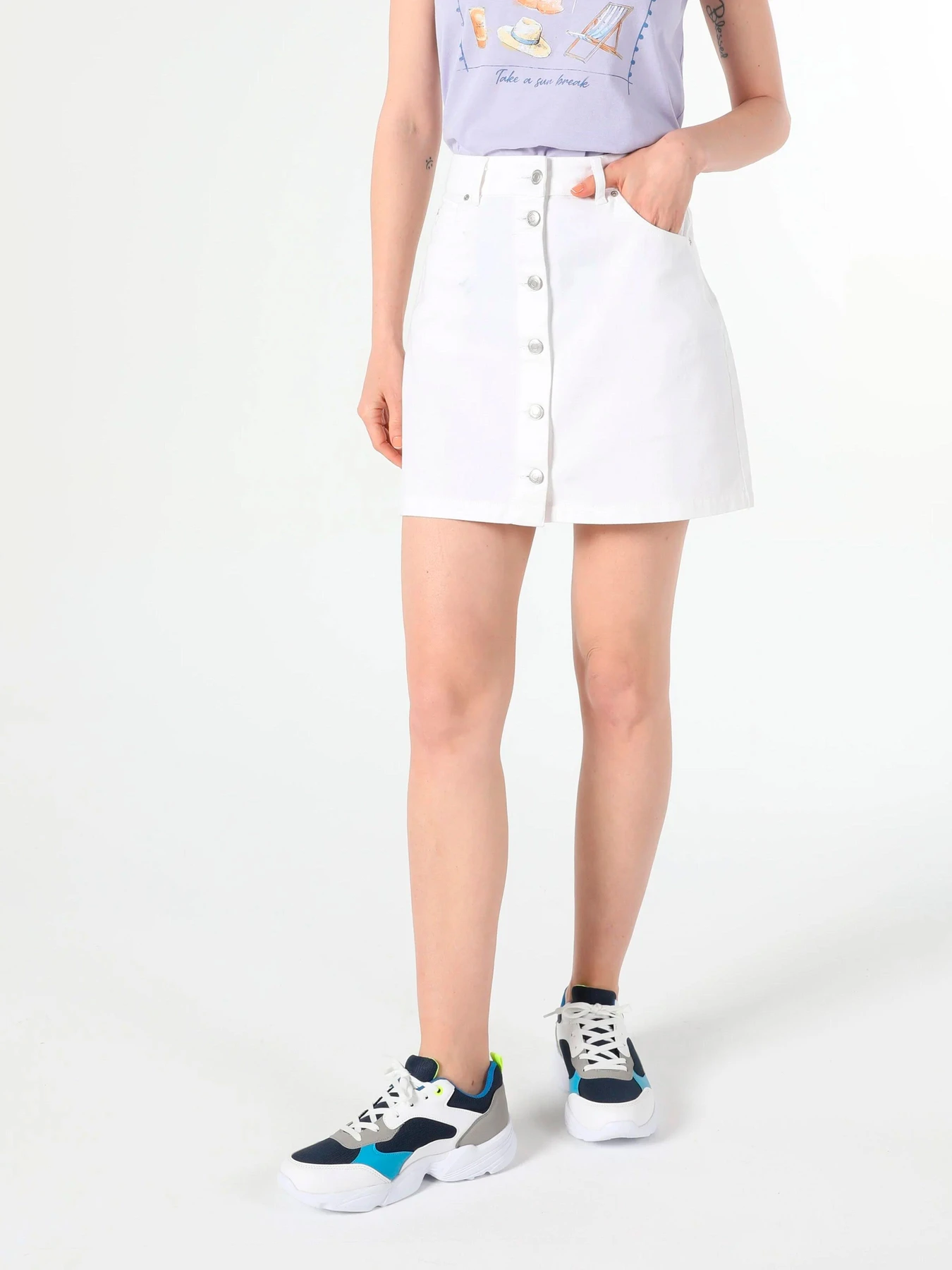 Юбки Colin’s модель CL1054224_WHT Фото