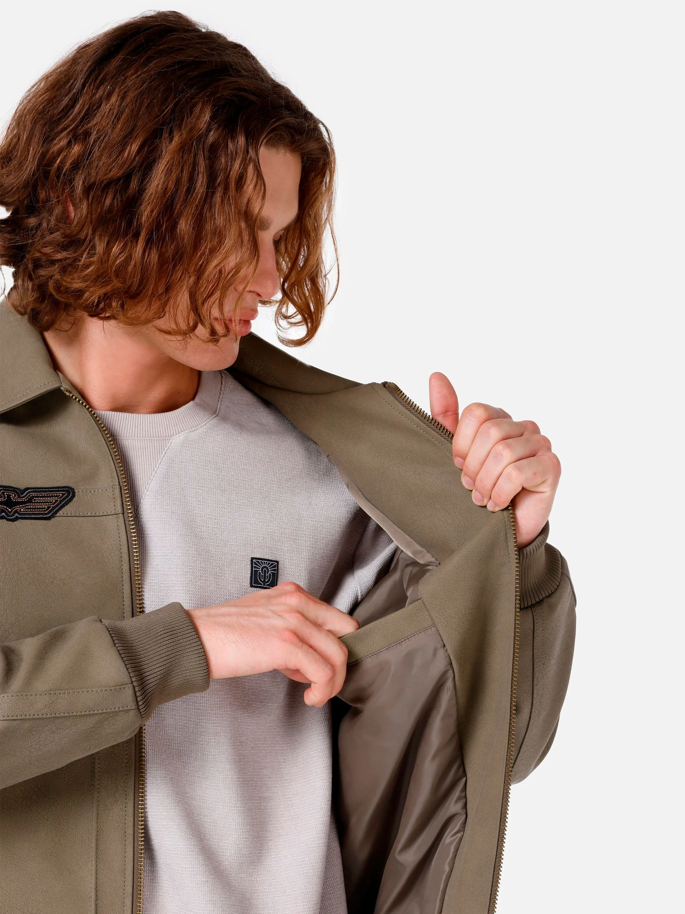 Куртки и дубленки Colin’s модель CL1066707_KHA Фото