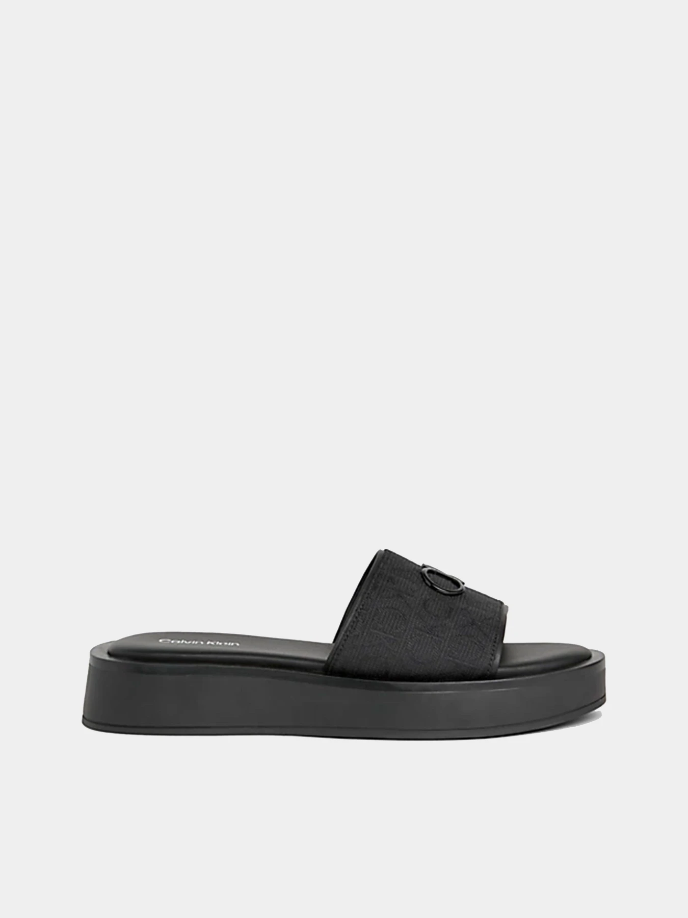 Шлёпанцы Calvin Klein модель HW0HW01488-BEH Шлёпанцы Calvin Klein модель HW0HW01488-BEH Фото