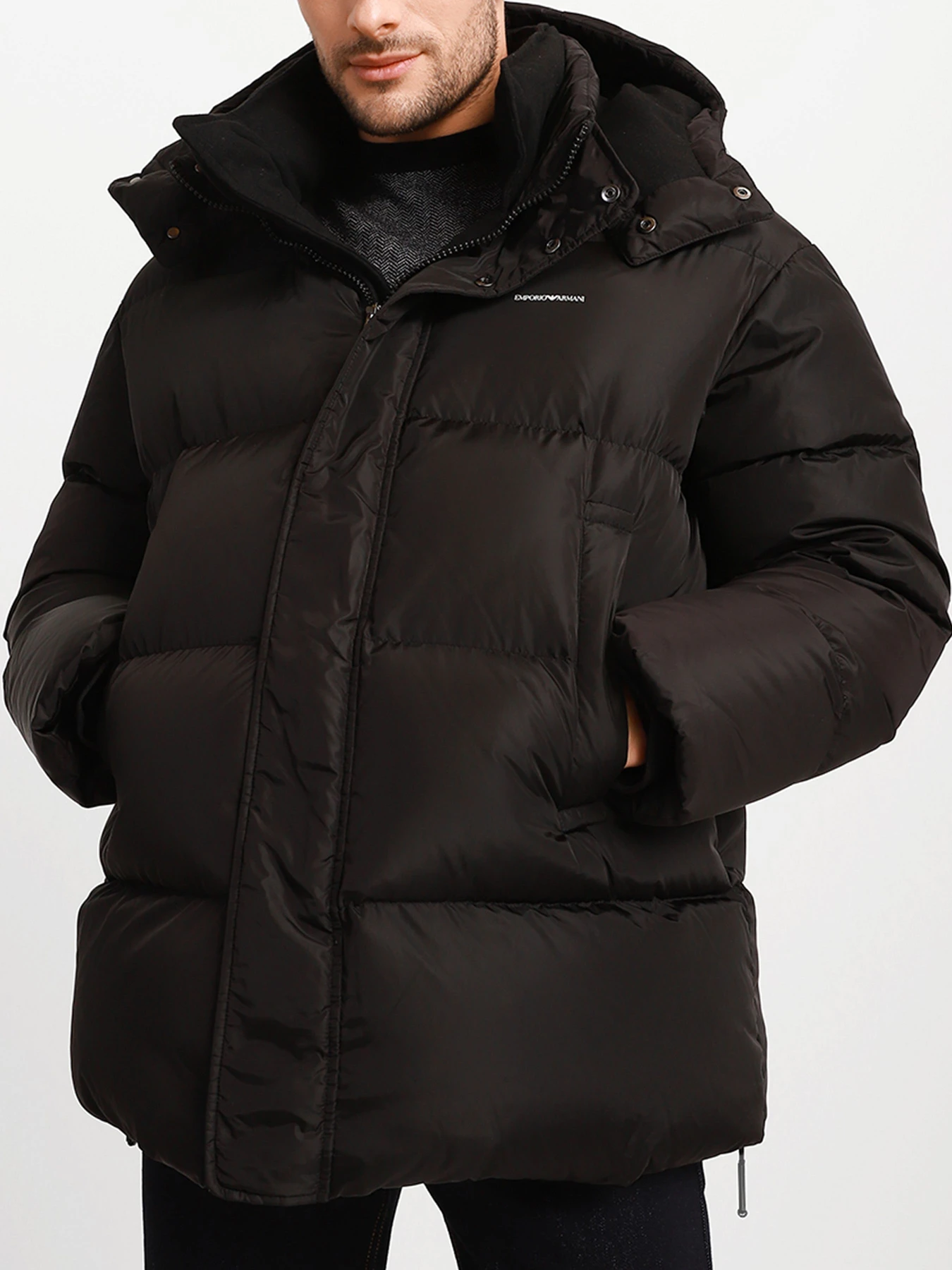 Куртки и дубленки Emporio Armani модель 6K1B99-1NQTZ-0999 Куртки и дубленки Emporio Armani модель 6K1B99-1NQTZ-0999 Фото