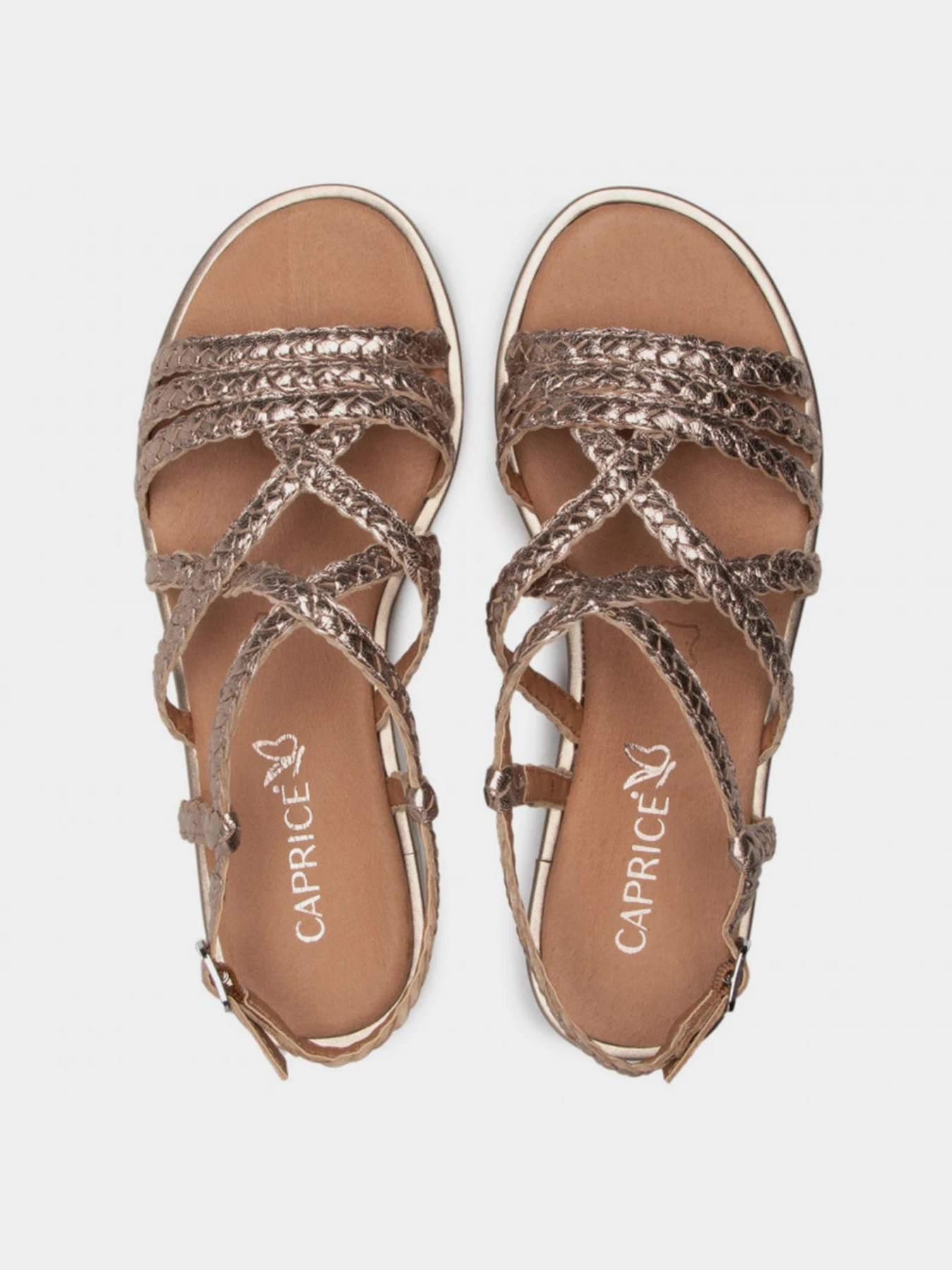 Сандалии Caprice модель 28102-26-341 TAUPE METALLIC Фото
