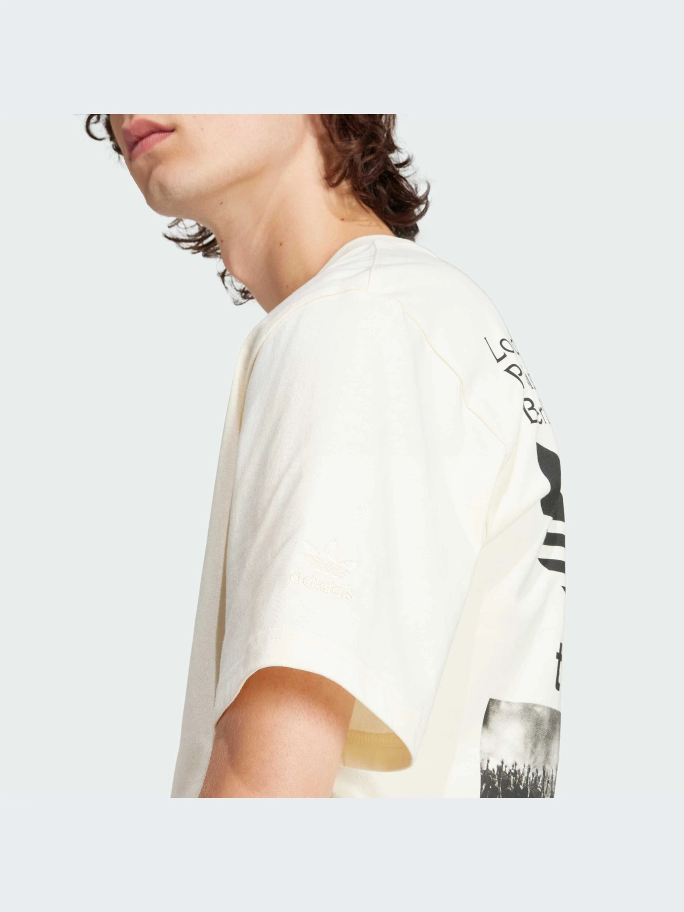 Футболки и поло Adidas Graphics модель IS2902-KZ Футболки и поло Adidas Graphics модель IS2902-KZ Фото