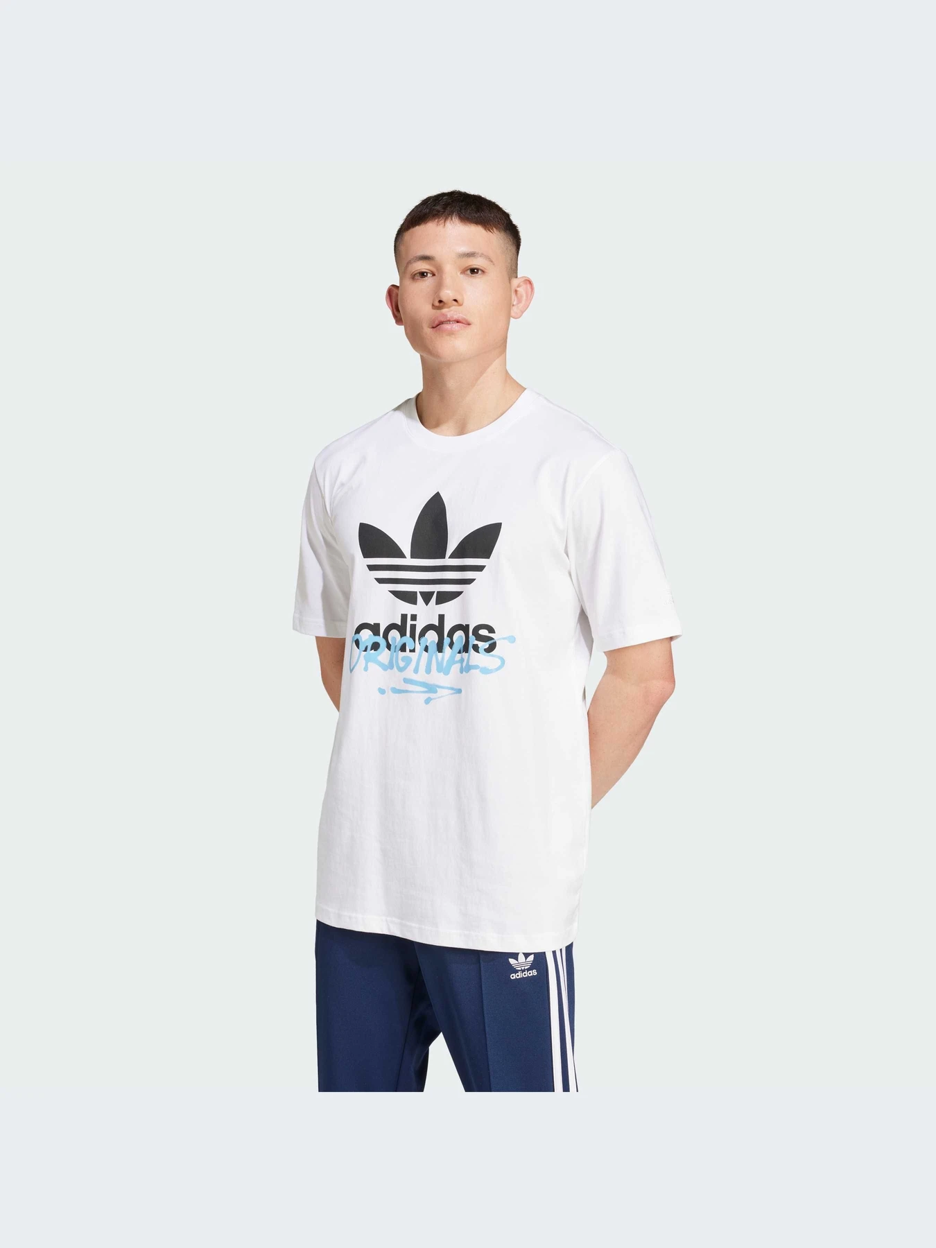 Футболки и поло Adidas Graphics модель IX6750-KZ Футболки и поло Adidas Graphics модель IX6750-KZ Фото