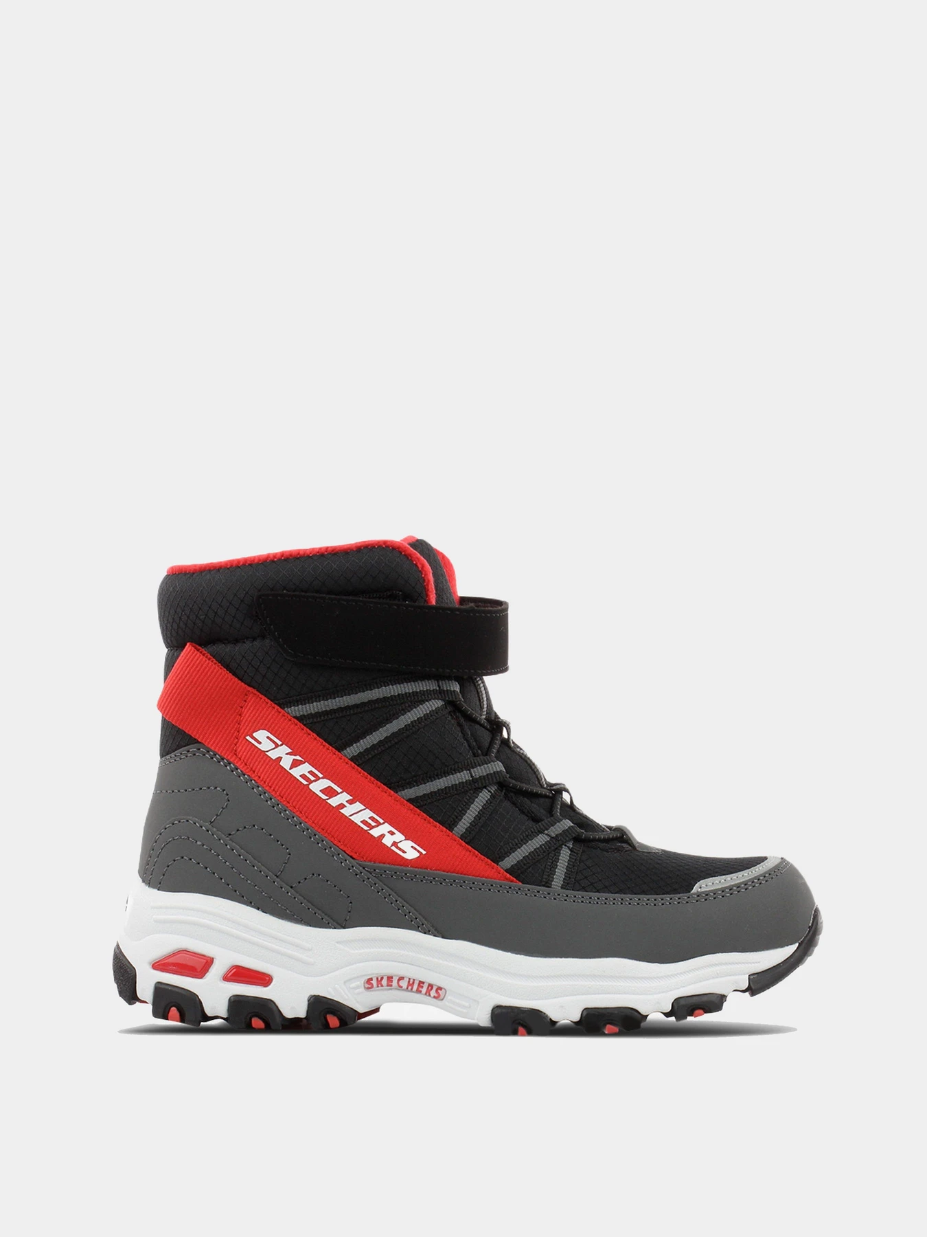 Ботинки и сапоги Skechers модель 660092L BKRD Ботинки и сапоги Skechers модель 660092L BKRD Фото