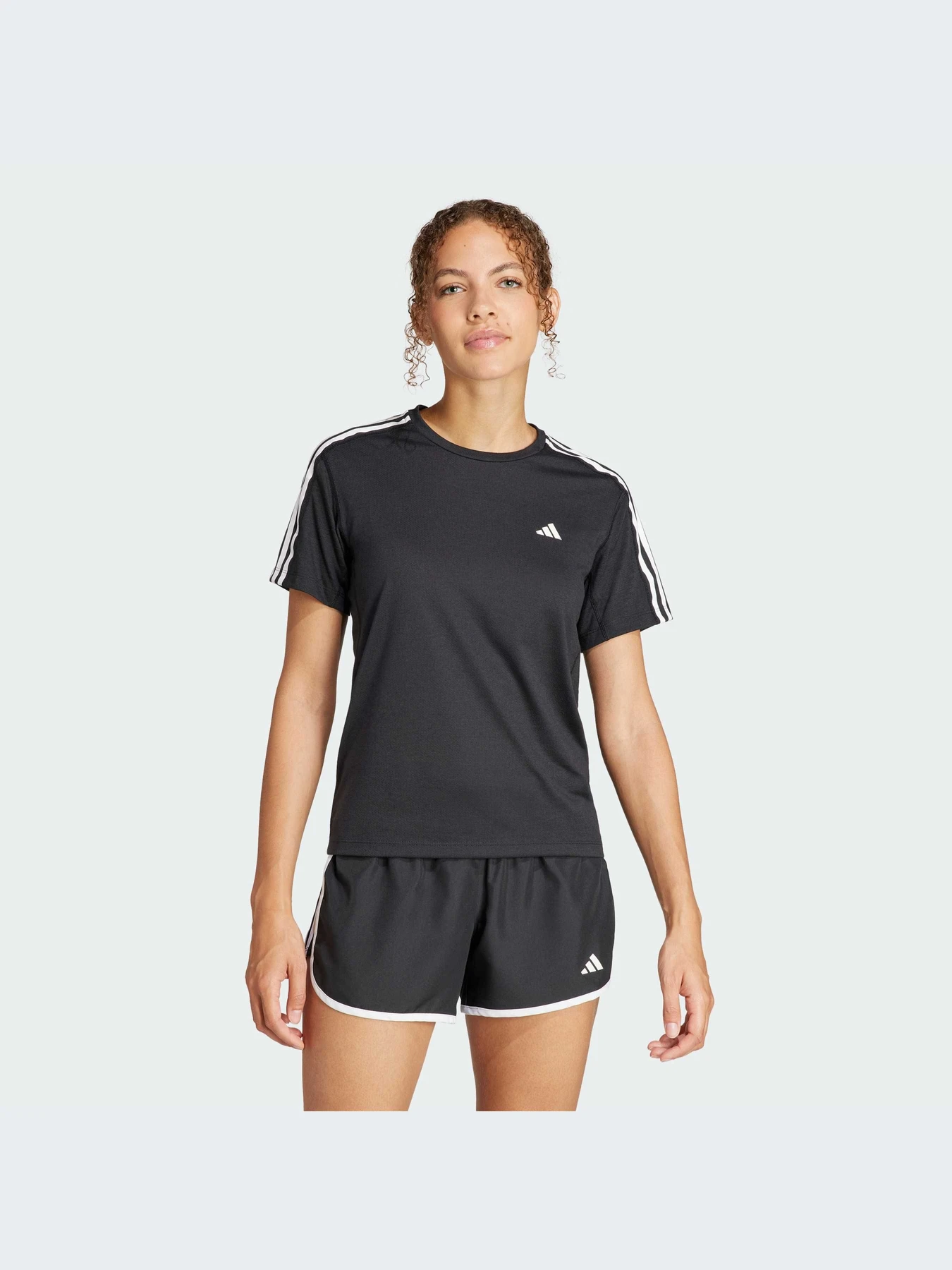 Футболки и поло Adidas 3 Stripes модель IQ3875-KZ Футболки и поло Adidas 3 Stripes модель IQ3875-KZ Фото