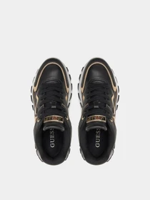 Кроссовки GUESS модель FLTNOW-ELE12-BLKPL Фото