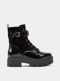 Ботинки и сапоги GUESS модель FLTSOM-PAT10-BLACK Фото